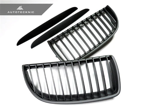AutoTecknic Stealth Black Front Grille Set - E90 Sedan / E91 Wagon | 3 Series - Image 2