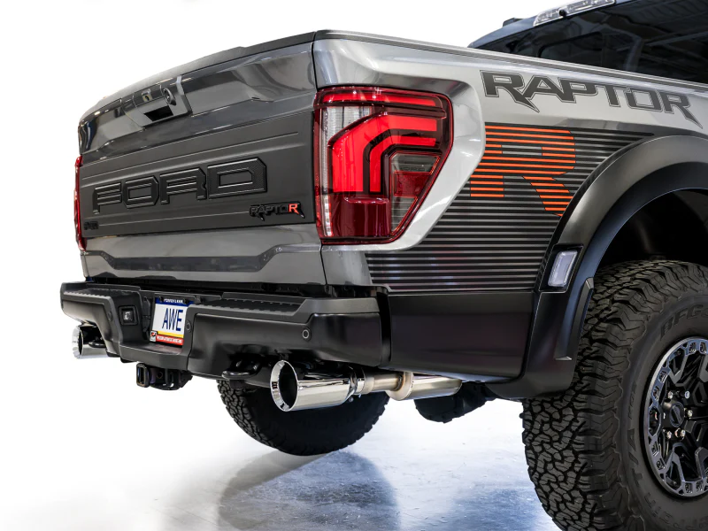 AWE Gen 3 Raptor R SwitchPath Exhaust  - Chrome Silver Tips - Image 10