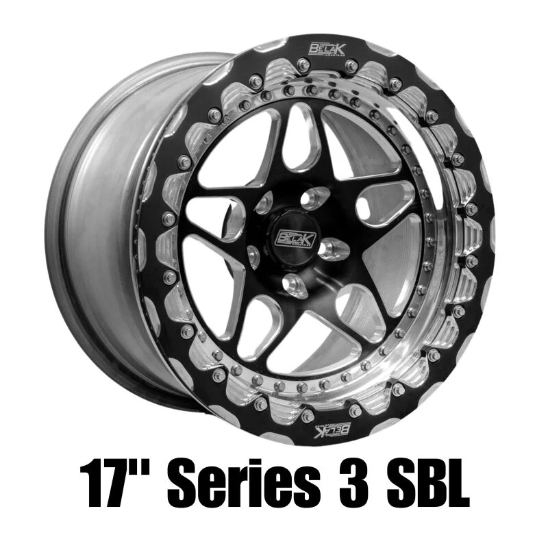Belak 17x10.5 / 8.25in BS / 5x114.3 BP / Low Pad / Series 3 Wheel - Non-Beadlock - Image 2