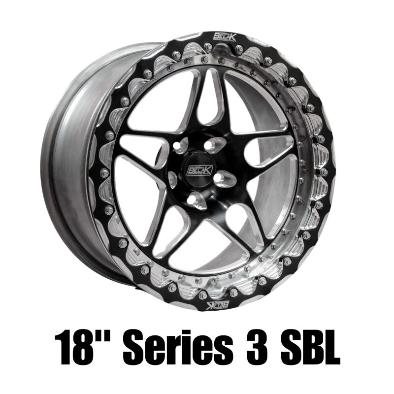 Belak 18x11 / 6.75in BS / 5x112mm BP / High Pad / Series 3 - Non-Beadlock Wheel - Image 2