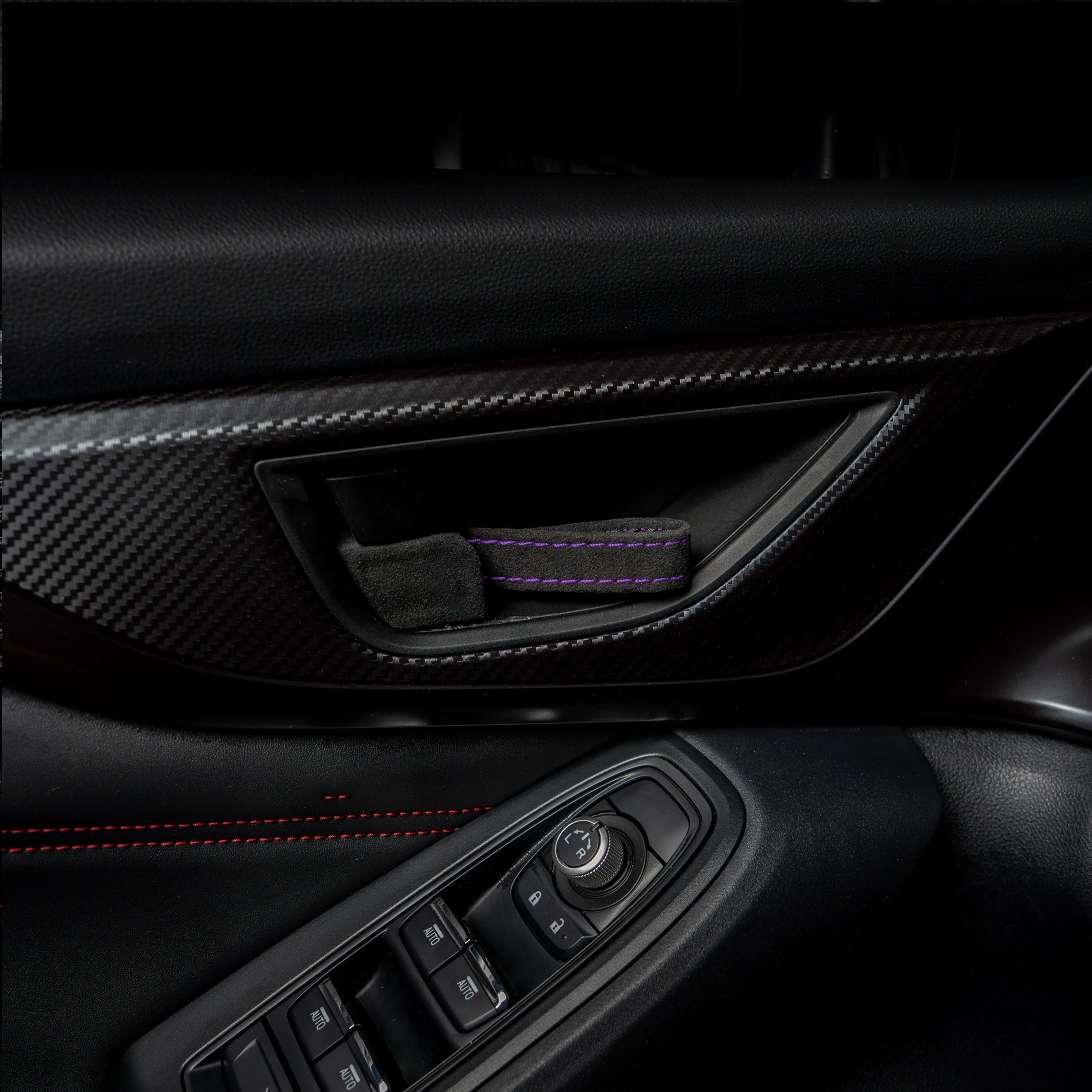 Billetworkz Alcantara Door Pull Strap Kit - Fits Subaru WRX/BRZ/GR86/Ascent (2022+), Crosstrek (2018+) & More - Image 34