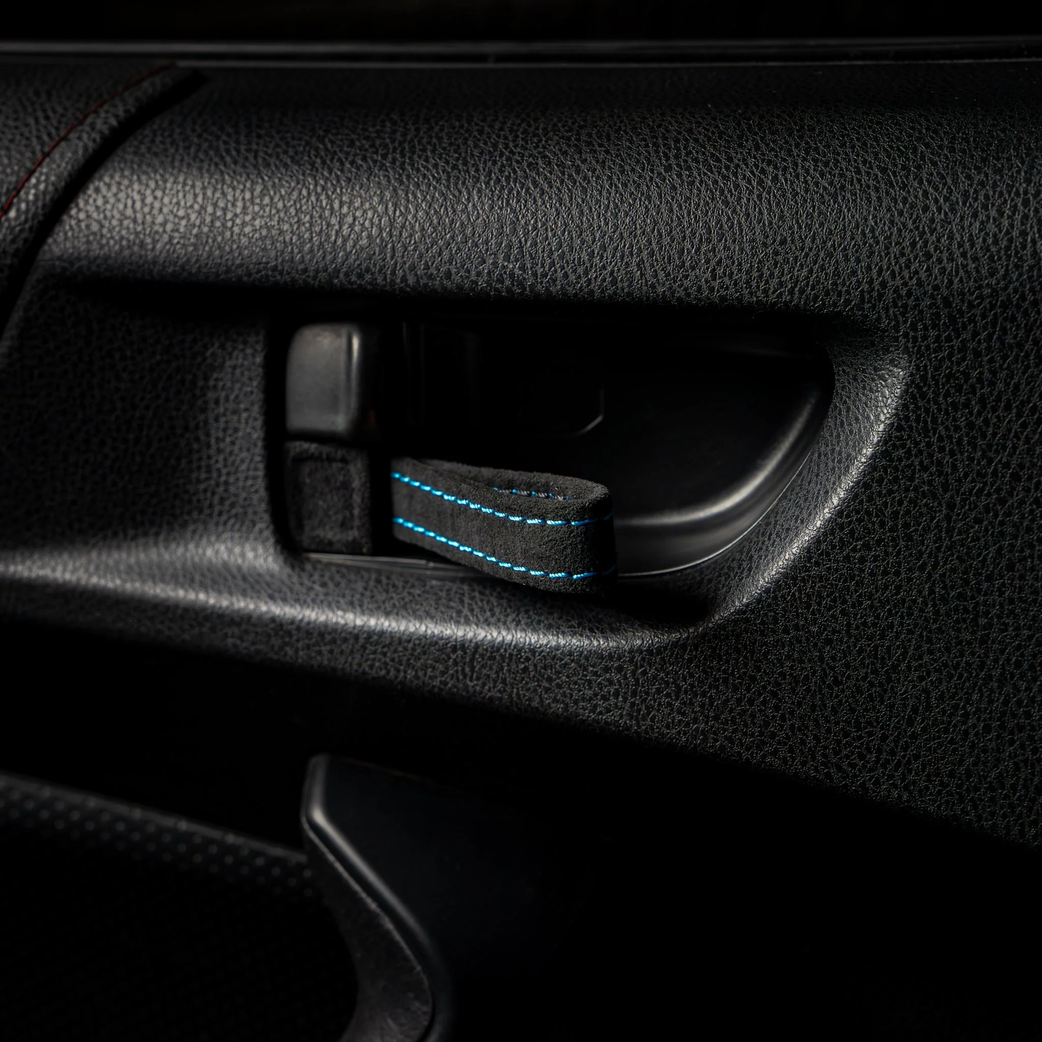 Billetworkz Alcantara Door Pull Strap Kit - Fits Subaru WRX/STI (2008-2021), BRZ (2013-2021), Crosstrek (2013-2017) & More - Image 14