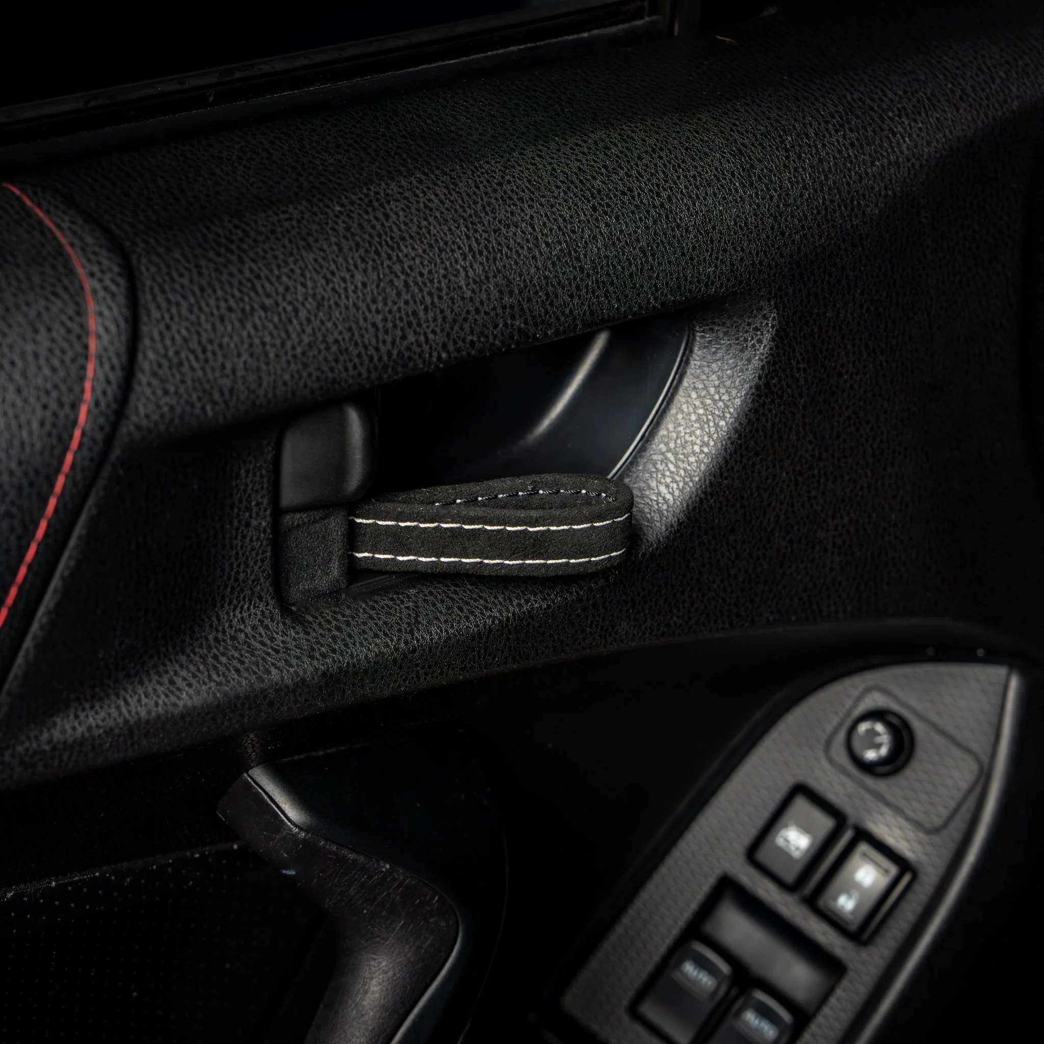 Billetworkz Alcantara Door Pull Strap Kit - Fits Subaru WRX/STI (2008-2021), BRZ (2013-2021), Crosstrek (2013-2017) & More - Image 23