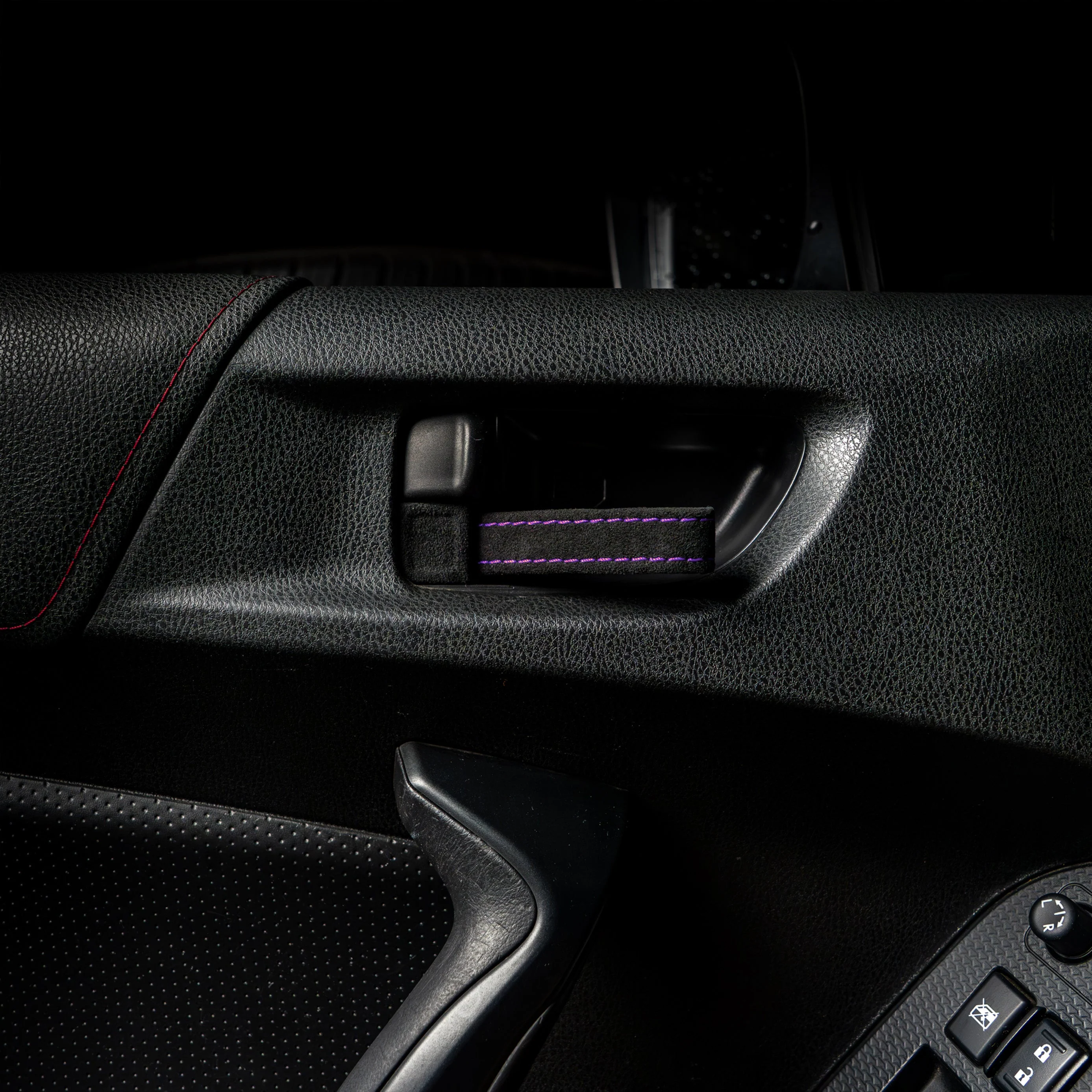 Billetworkz Alcantara Door Pull Strap Kit - Fits Subaru WRX/STI (2008-2021), BRZ (2013-2021), Crosstrek (2013-2017) & More - Image 31