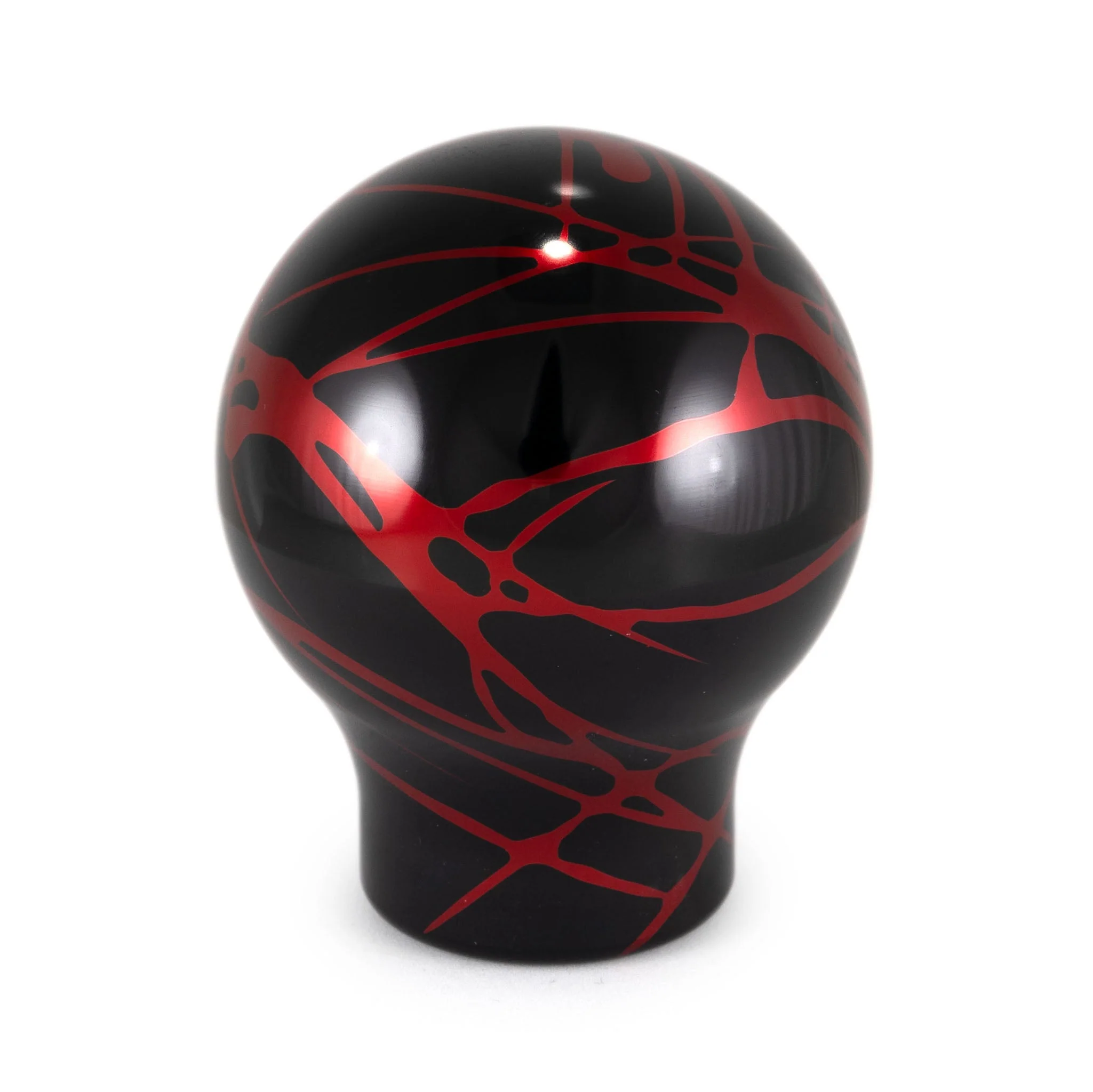 Billetworkz Automatic Shifter - Black w/ Red Splash - Fits Subaru CVT: Forester (2019-2024) - Image 4