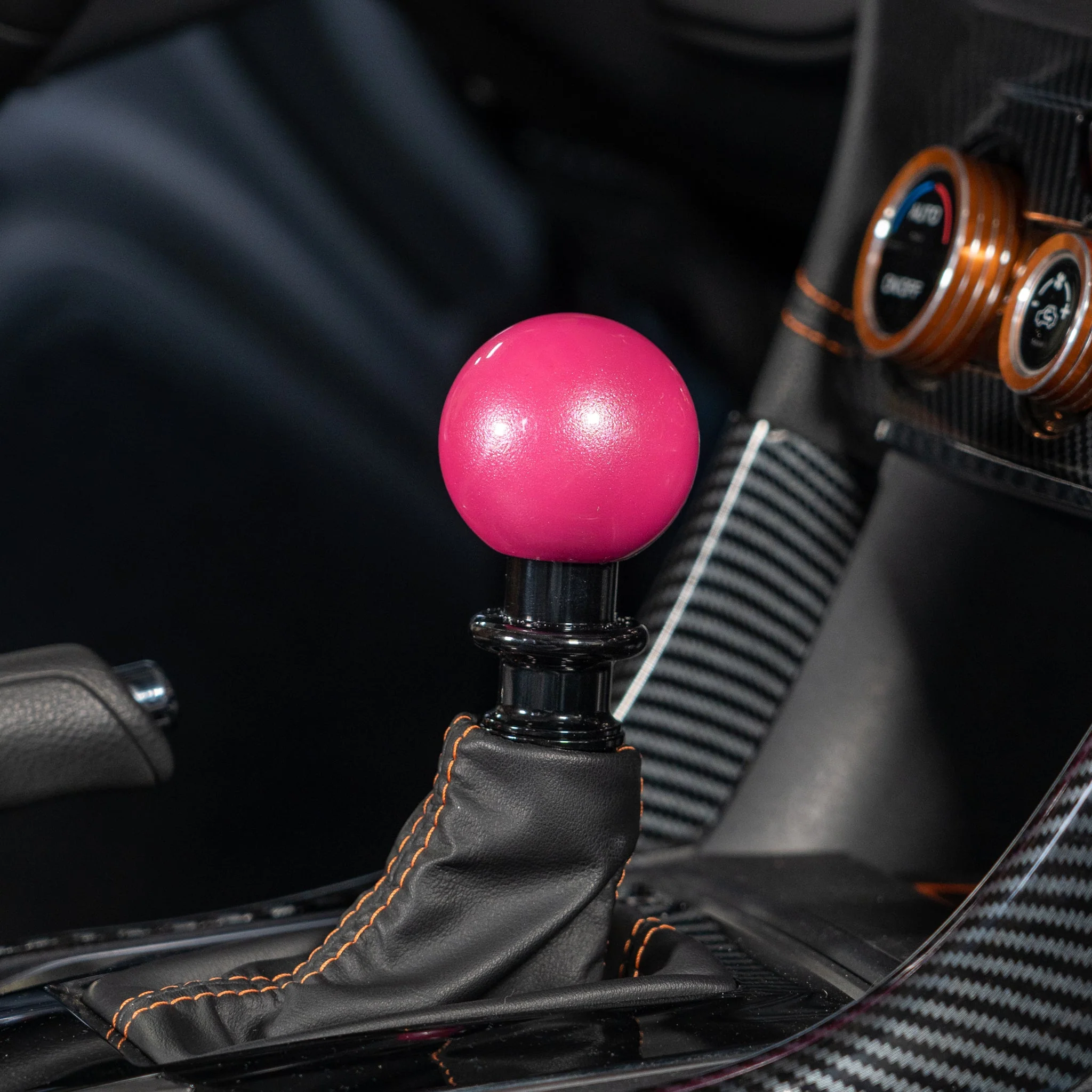 Billetworkz Automatic Shifter - Candy Pink - Fits Subaru CVT: WRX (15–21), Crosstrek (13–23), Forester (14–18), Impreza (12–23), Legacy/Outback (10–14) - Image 2