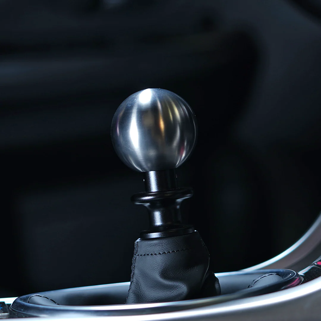 Billetworkz Automatic Shifter - Titanium Brushed - Fits Subaru CVT: WRX (15–21), Crosstrek (13–23), Forester (14–18), Impreza (12–23), Legacy/Outback (10–14) - Image 5