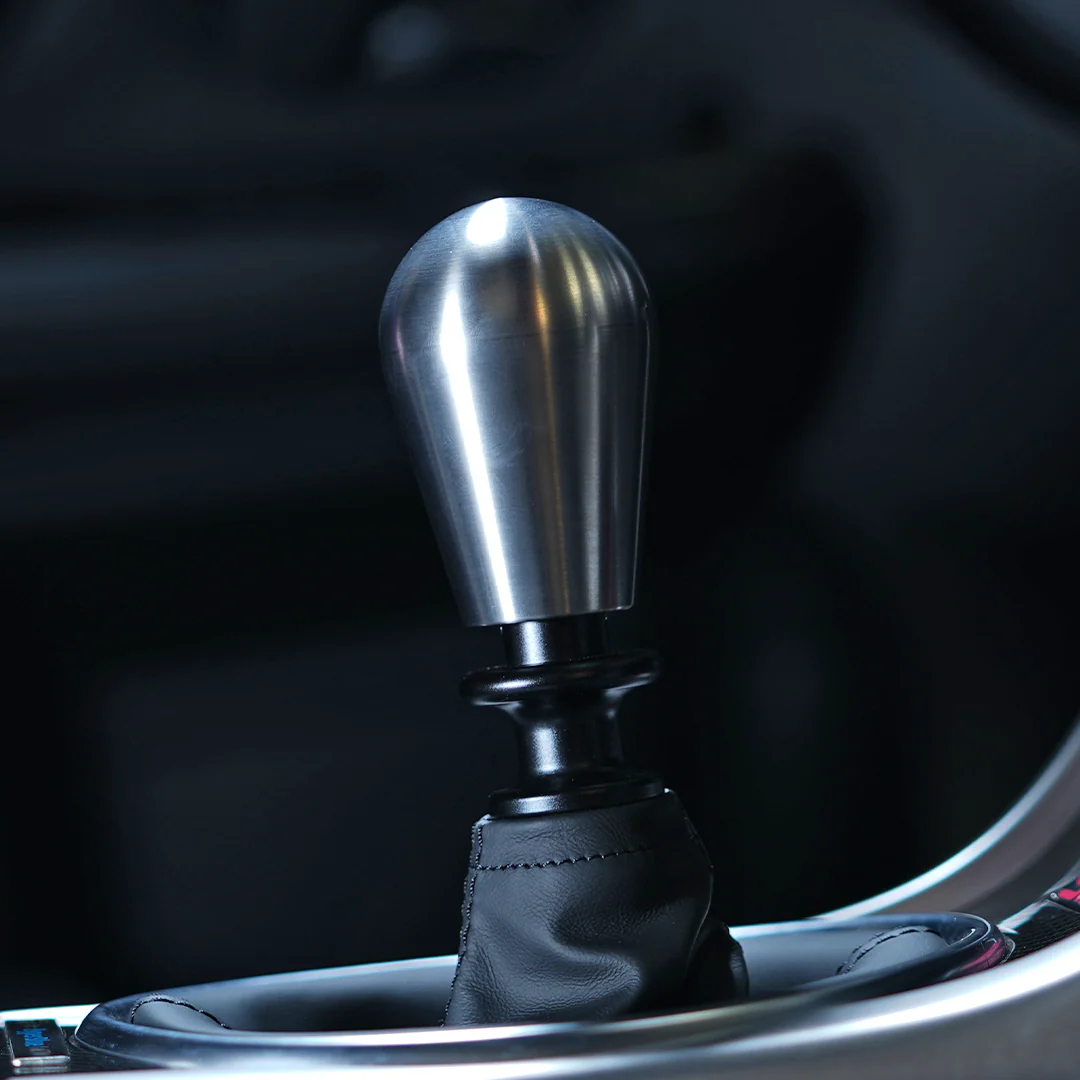 Billetworkz Automatic Shifter - Titanium Brushed - Fits Subaru CVT: WRX (15–21), Crosstrek (13–23), Forester (14–18), Impreza (12–23), Legacy/Outback (10–14) - Image 8