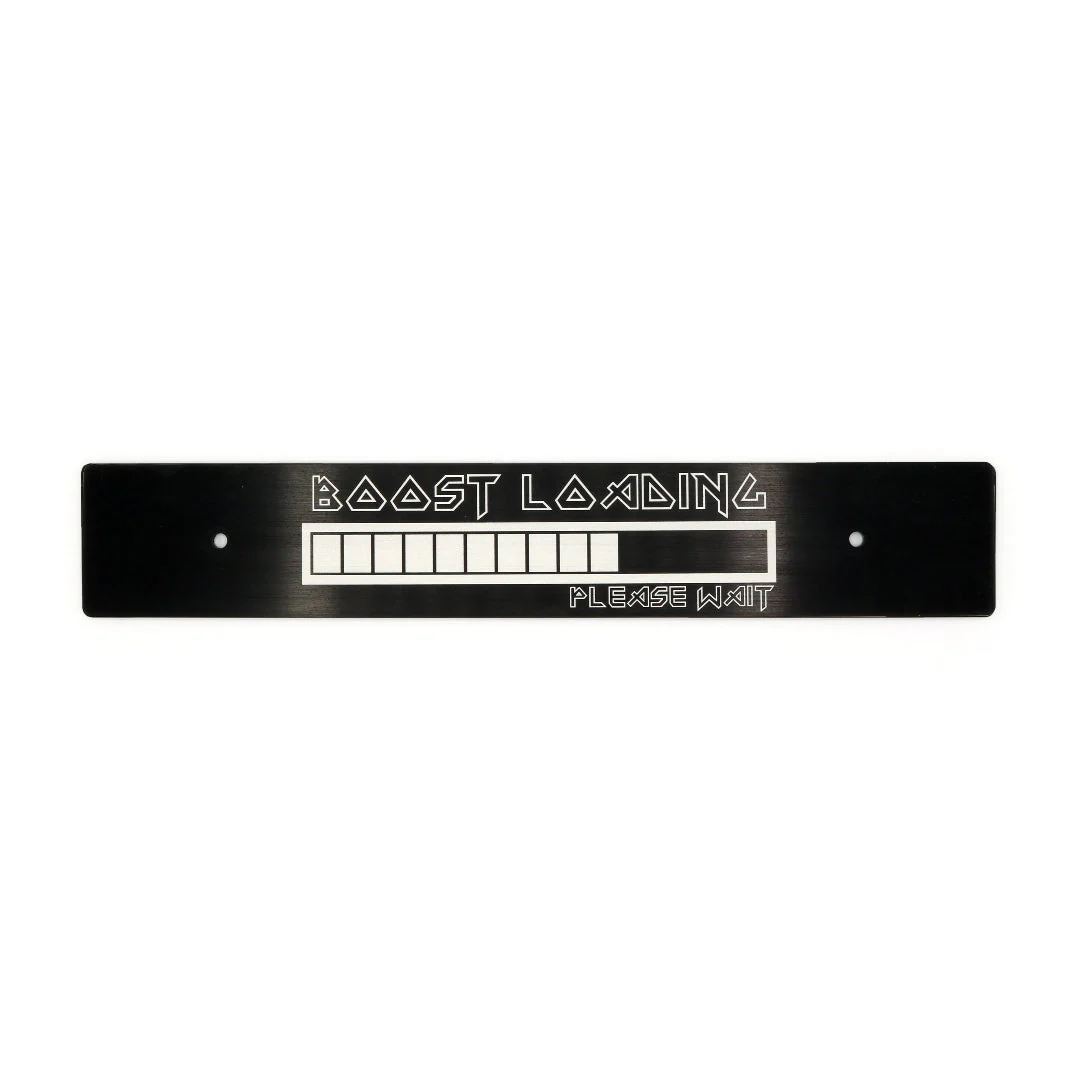 Billetworkz "Boost Loading" License Plate Delete