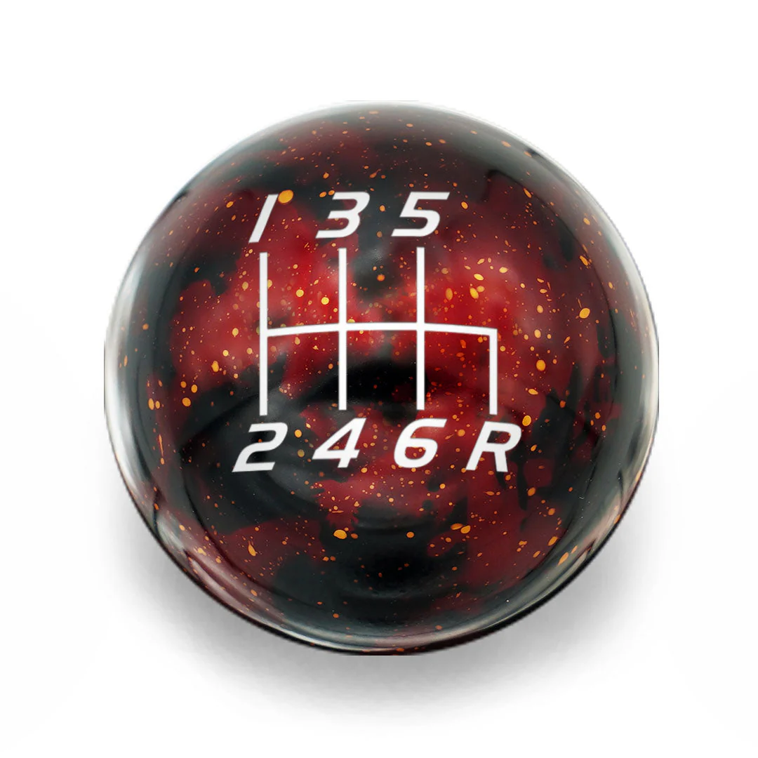 Billetworkz Cosmic Space Shift Knob - 6 Speed Velocity Engraving for Subaru - Image 15