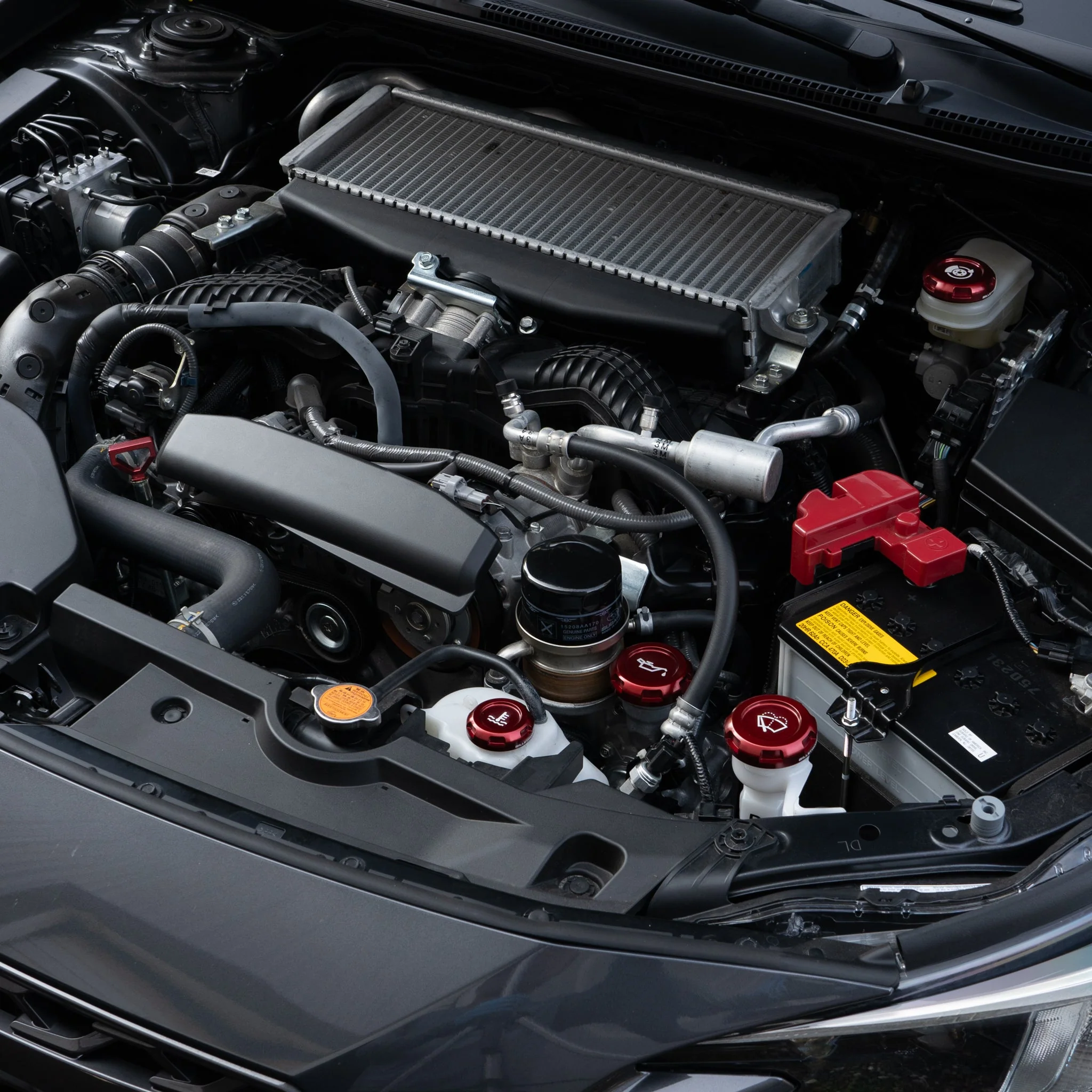 Billetworkz Engine Bay Caps - Subaru Crosstrek 2013+ - Image 23
