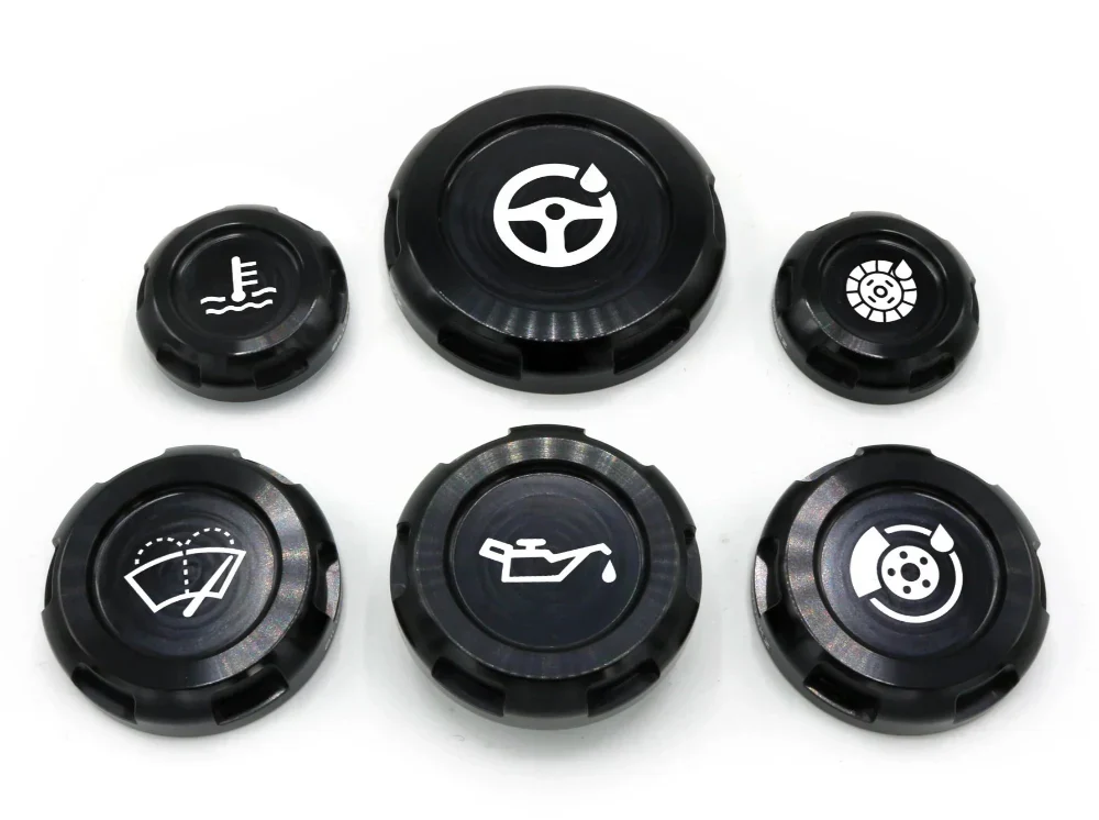 Billetworkz Engine Bay Caps - Subaru Legacy GT 2005-2009