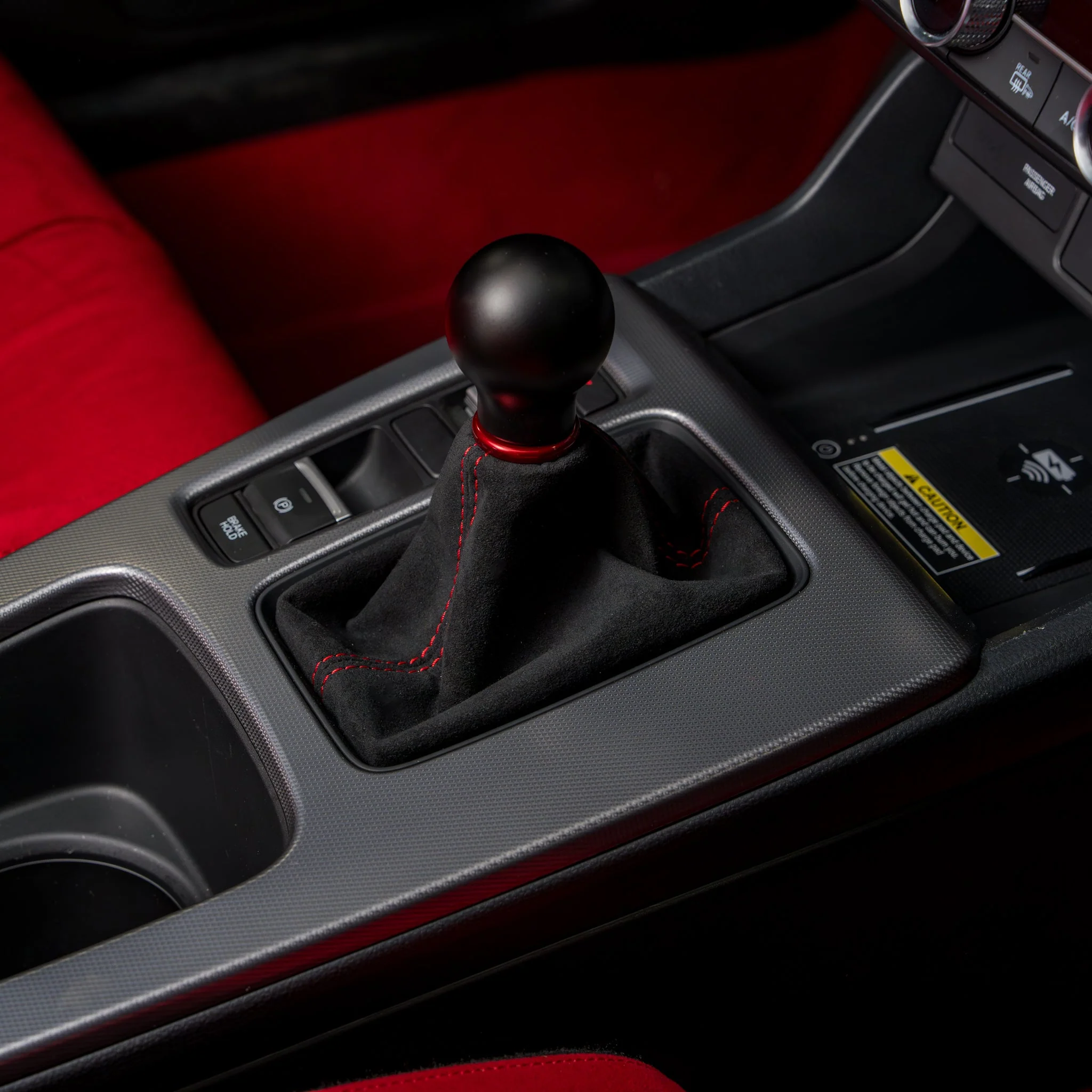 Billetworkz Premium Alcantara Shift Boot – Honda Civic Si/Type R 2023+ - Image 3