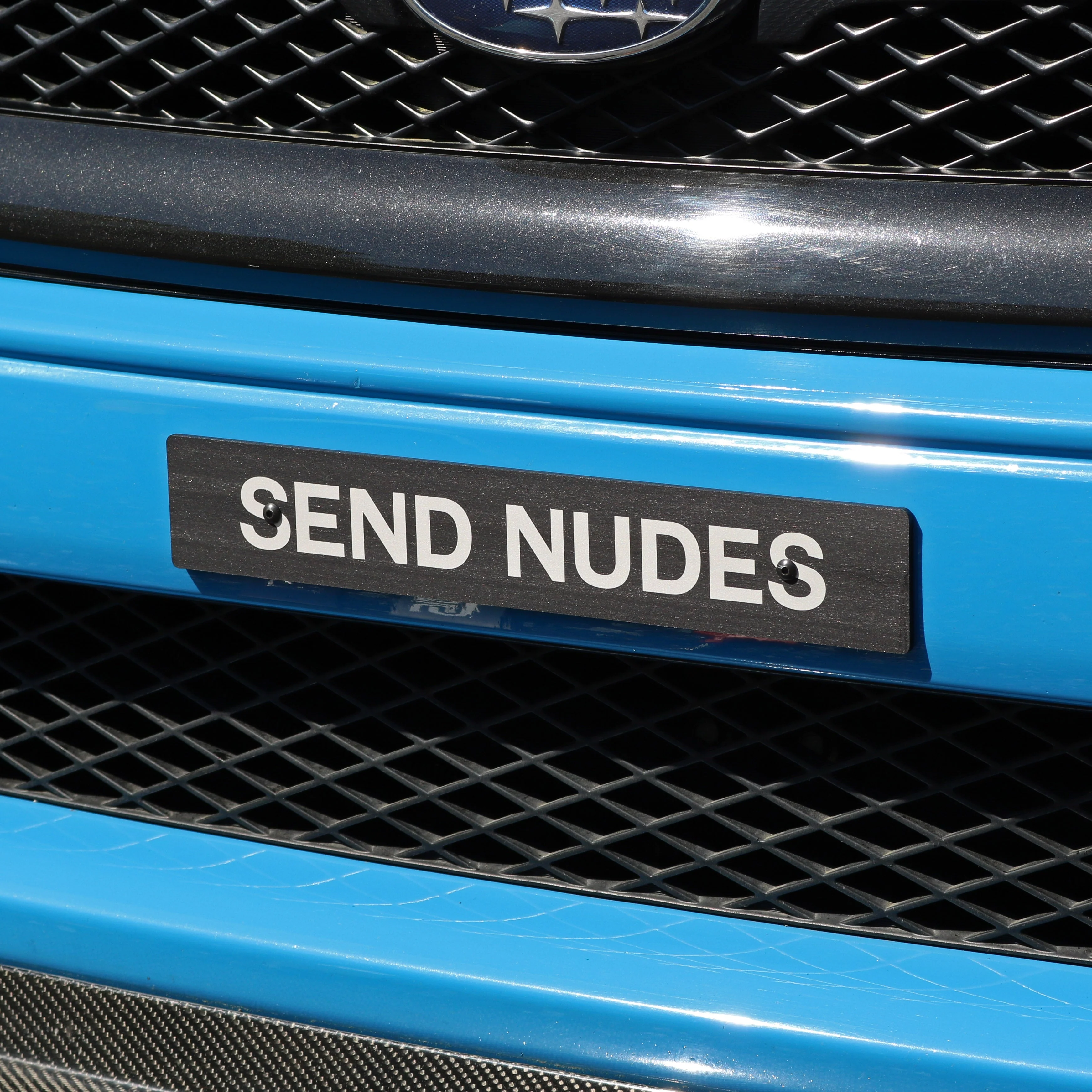 Billetworkz "Send Nudes" License Plate Delete - Image 2