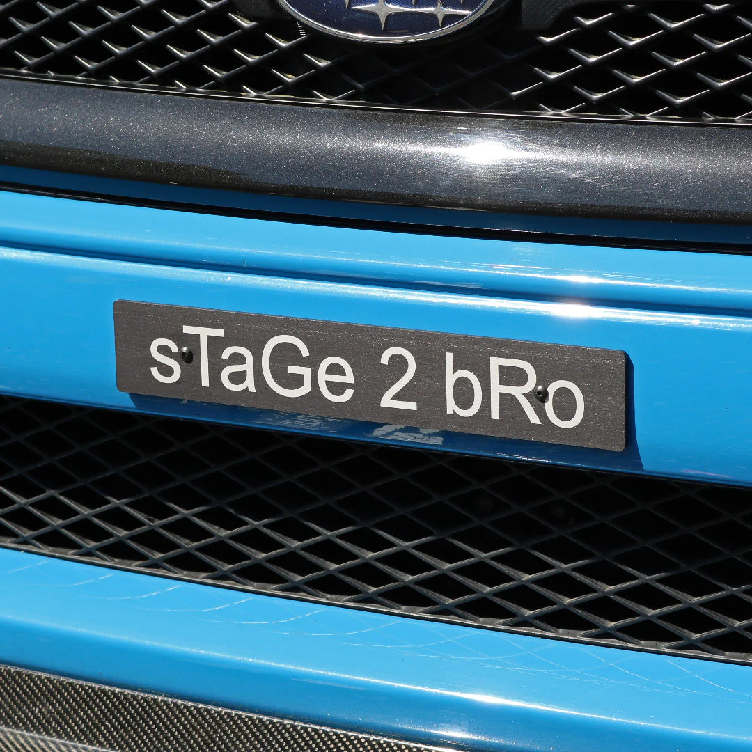 Billetworkz "sTaGe 2 bRo" License Plate Delete - Image 2
