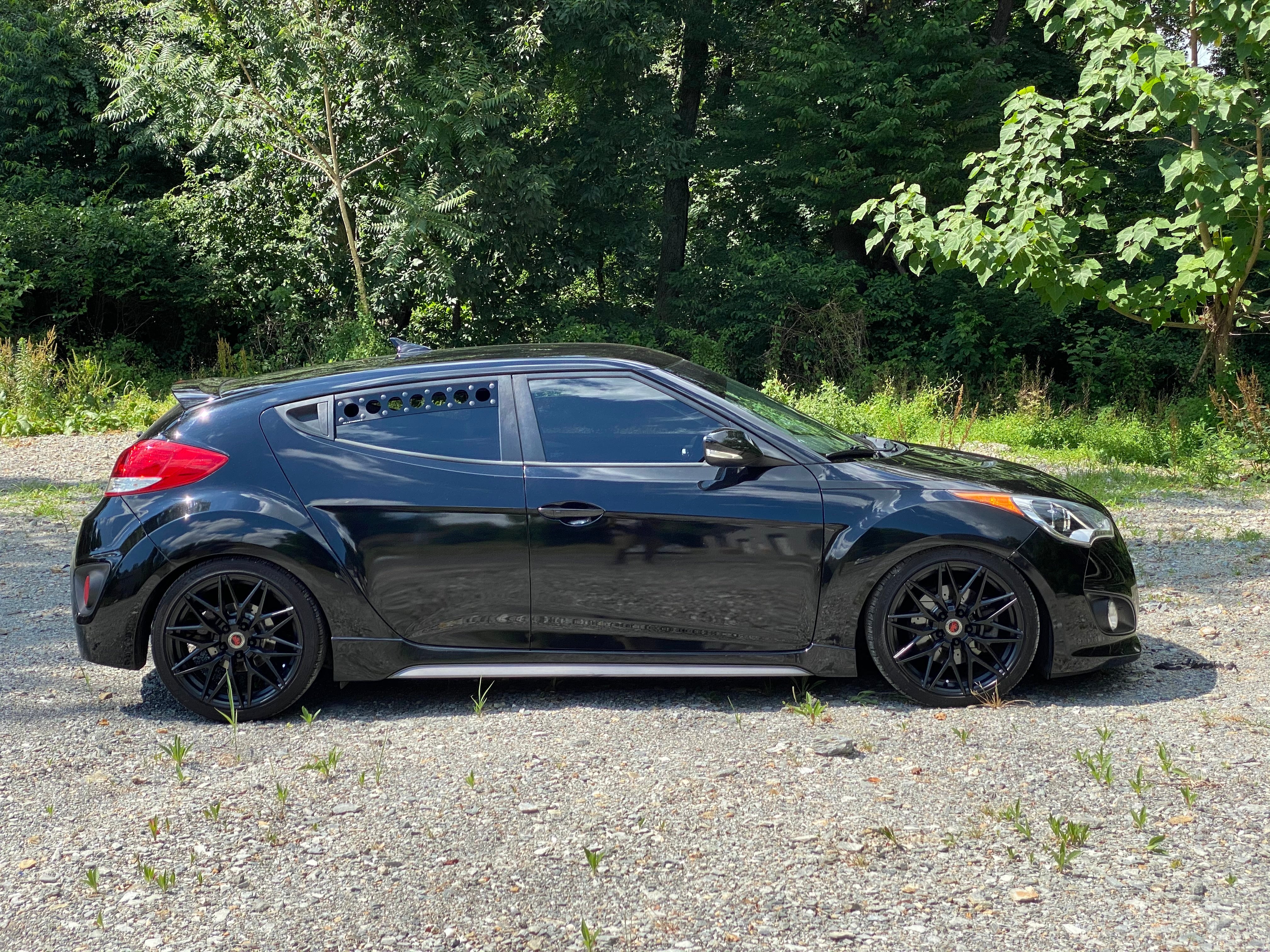 Billetworkz Window Vents Hyundai Veloster 2012-2017 - Image 3