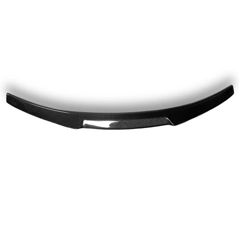 BMW F82 M4 V Style Trunk Spoiler - Carbon Fiber - Image 2