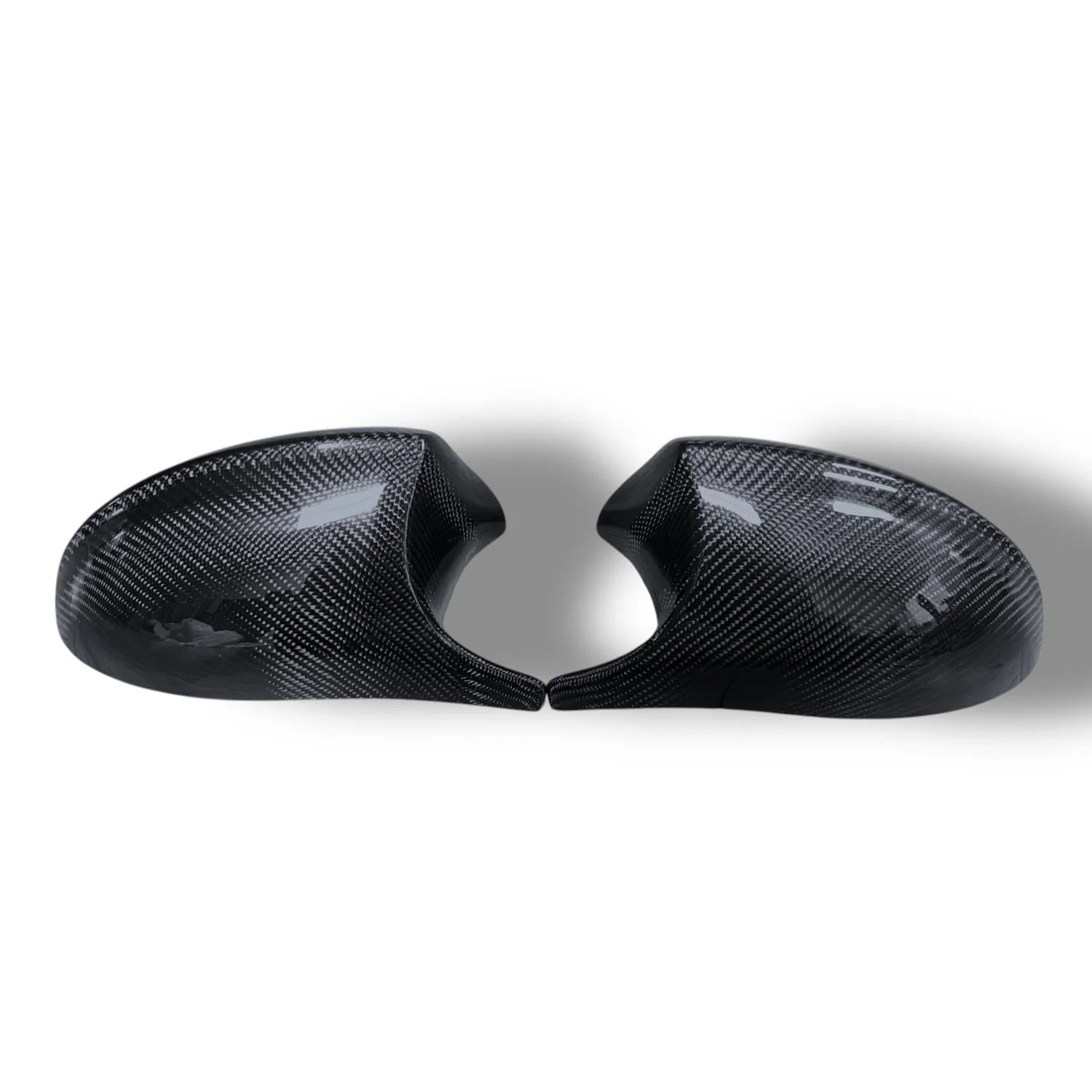 Carbon Fiber M Style Mirror Caps - BMW 2007-2010 PRE-LCI E9X M3 & 2011 E82 1M
