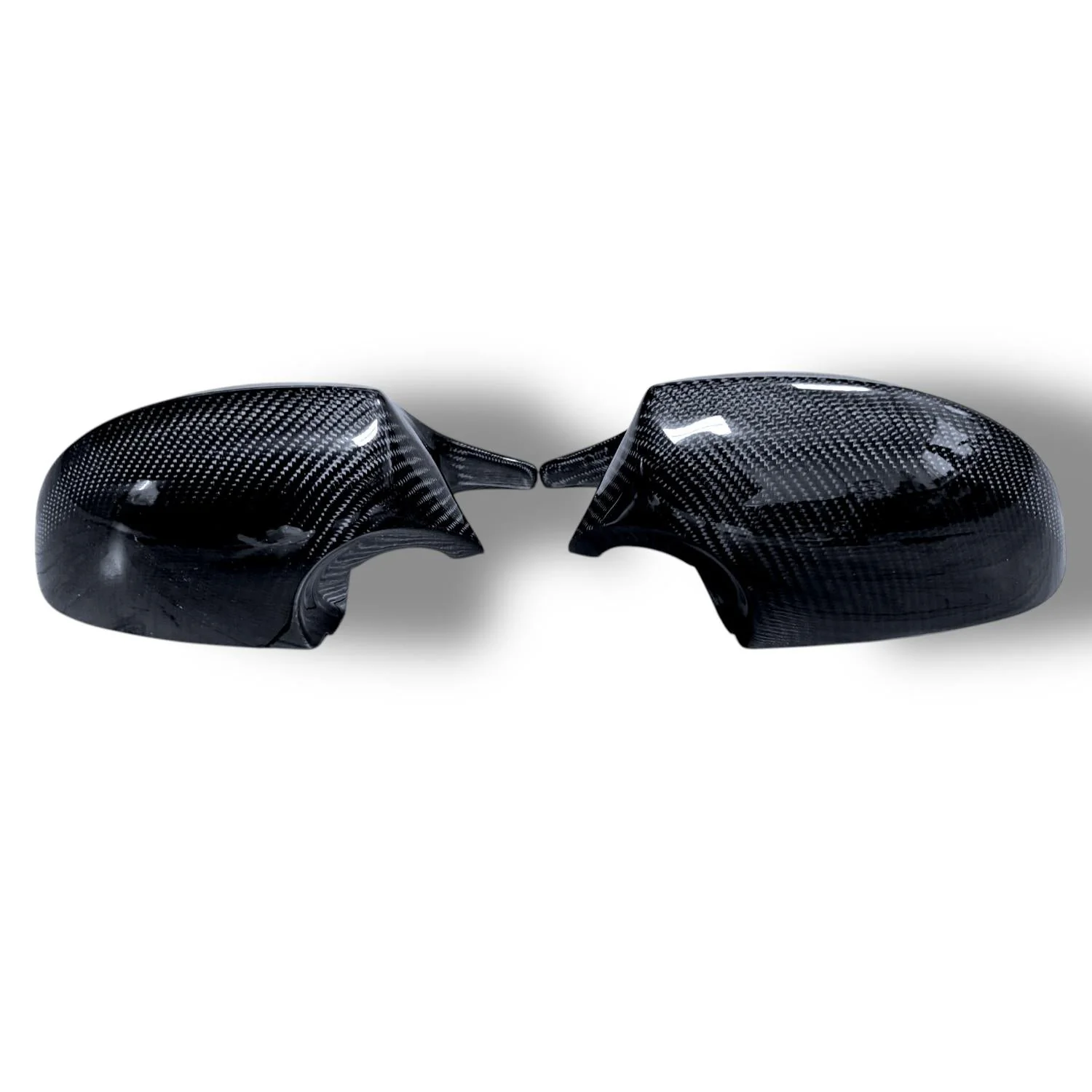 Carbon Fiber M Style Mirror Caps - BMW 2007-2010 PRE-LCI E9X M3 & 2011 E82 1M - Image 3