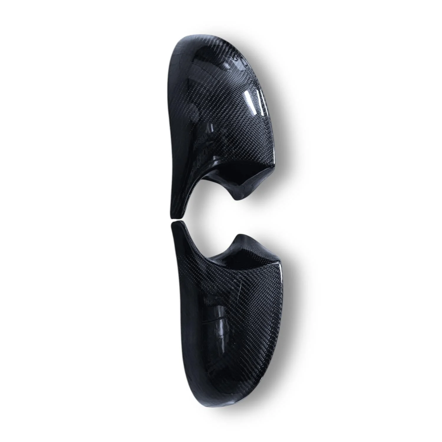 Carbon Fiber M Style Mirror Caps - BMW 2007-2010 PRE-LCI E9X M3 & 2011 E82 1M - Image 4