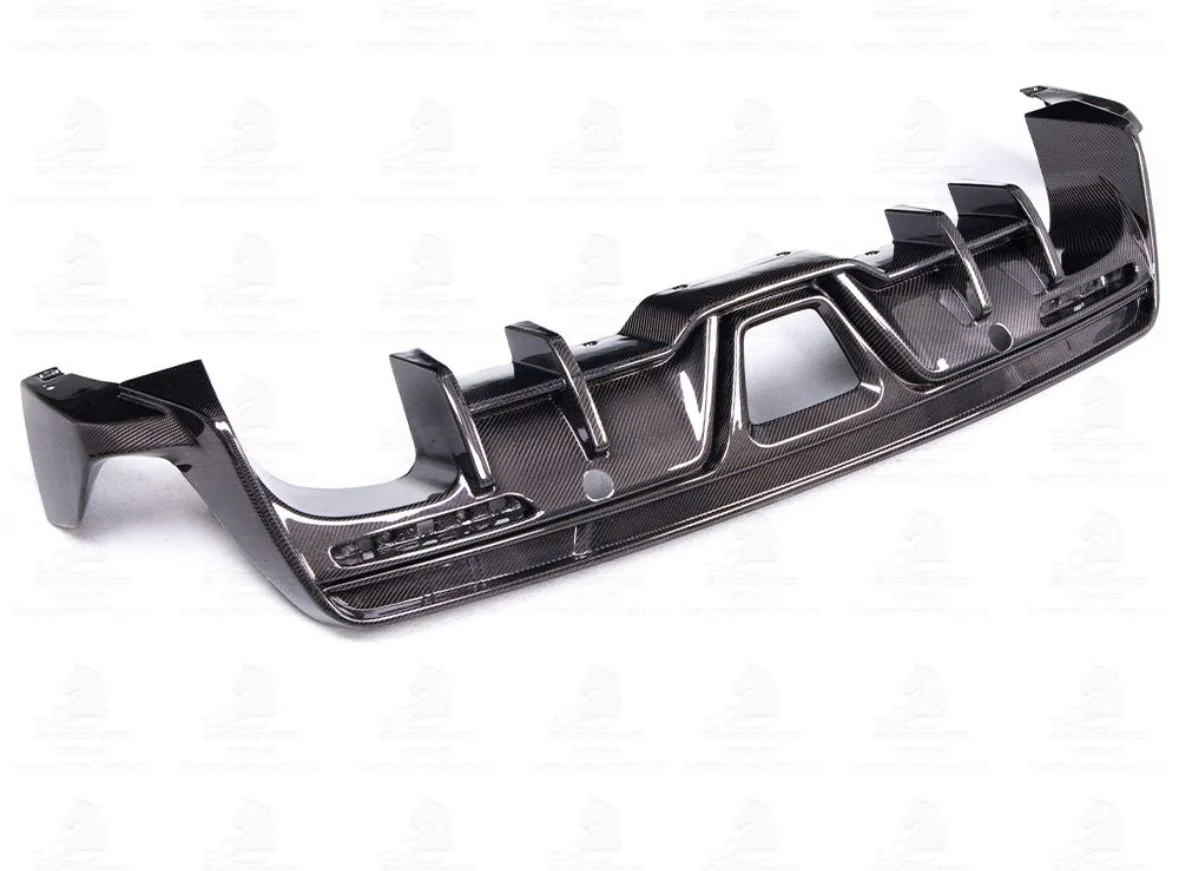 Carbon Fiber TMS Style Rear Diffuser - Toyota Supra A90/A91 | Palenon Performance - Image 2