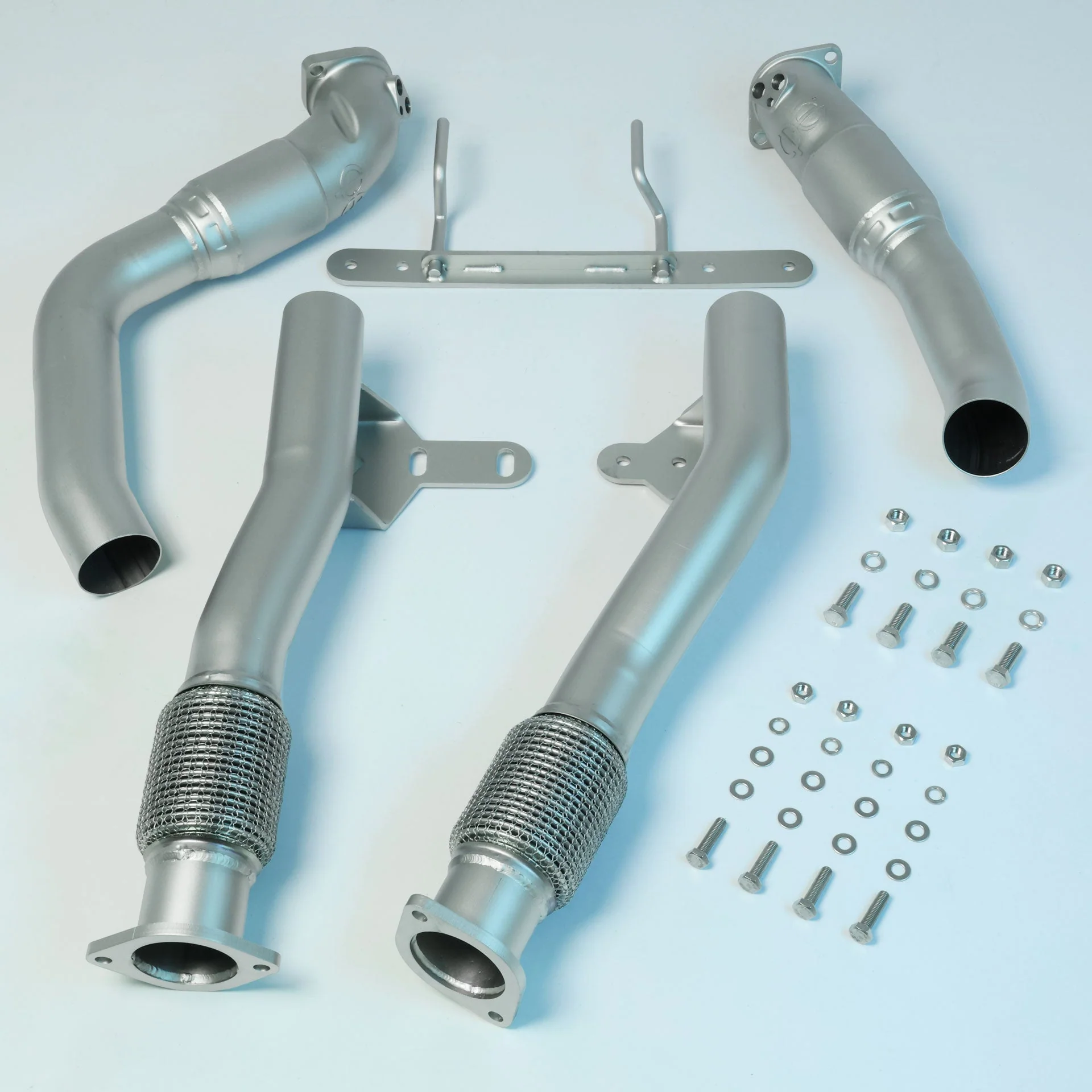 CP-E QKspl™ Ford Bronco Raptor ('22+) Cast Bellmouth Downpipes - Image 2