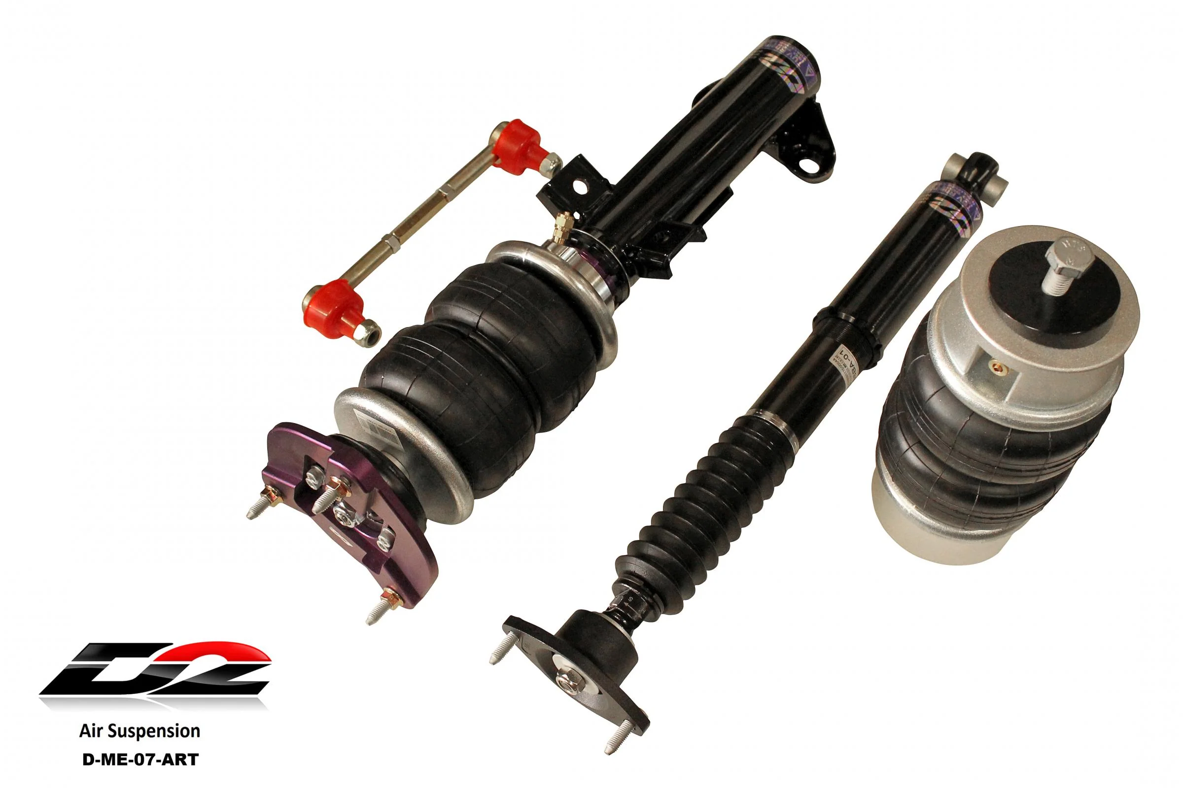 D2 Racing Air Struts 08-14 Mercedes Benz C Class RWD