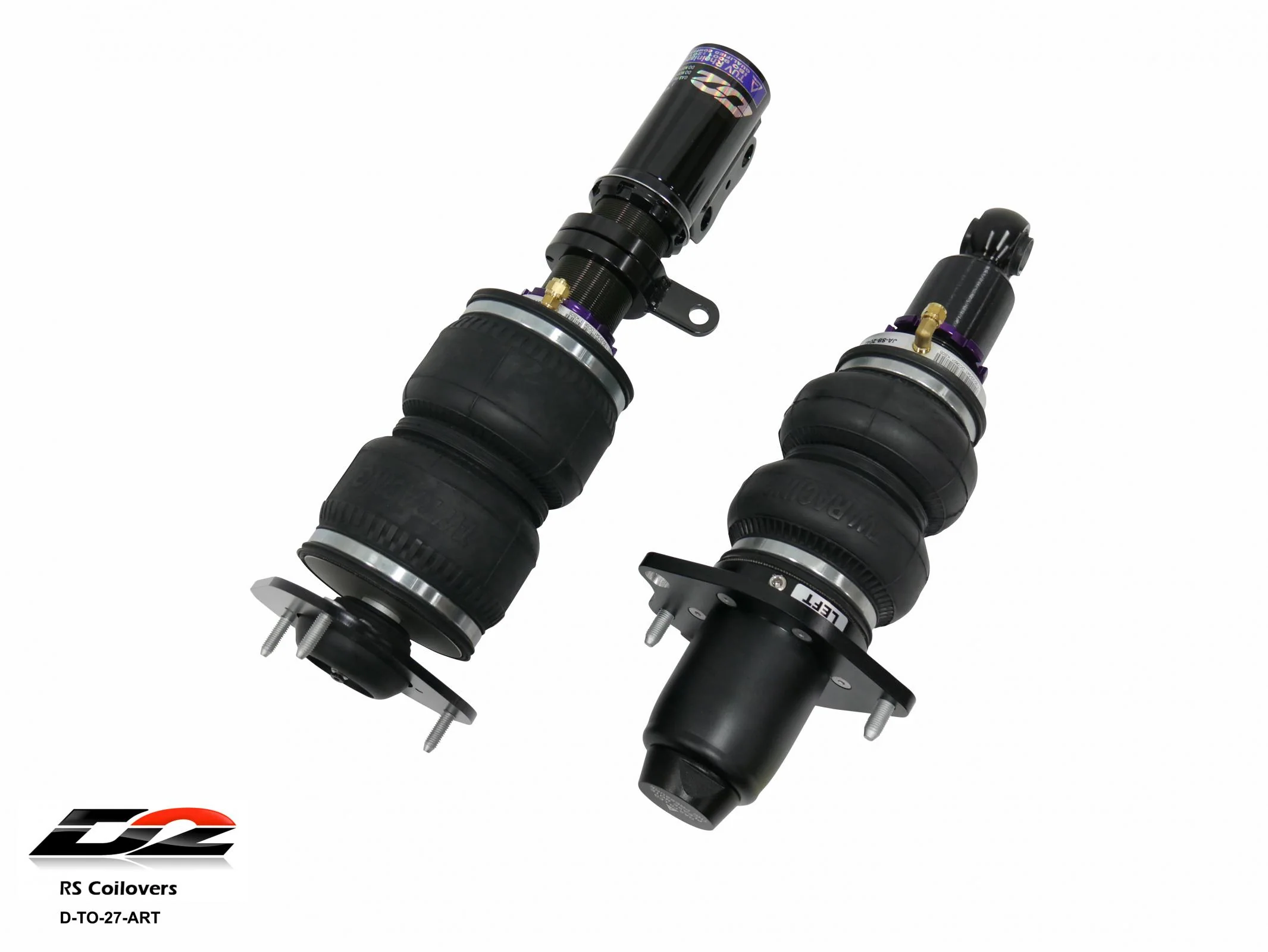 D2 Racing Air Struts w/ VERA Element Management 03-08 Toyota Corolla - Image 2