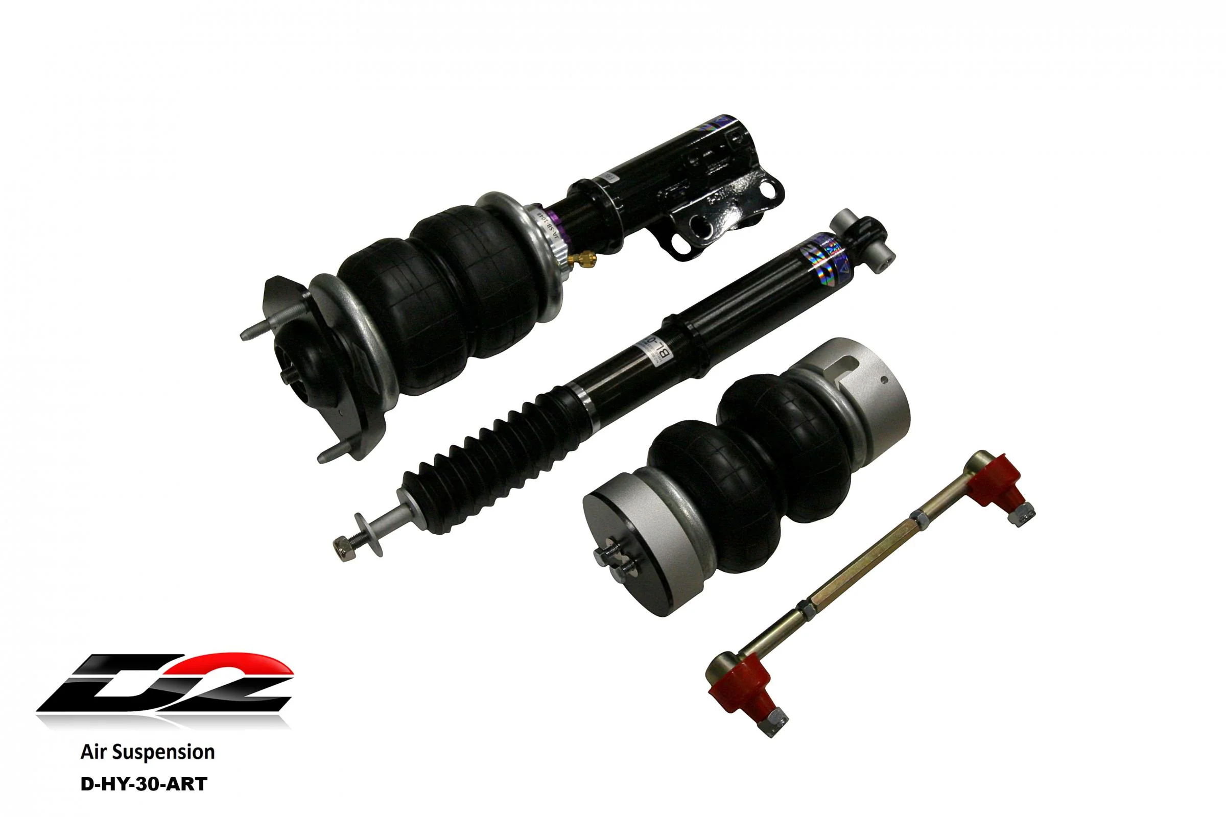 D2 Racing Air Struts w/ VERA Element Management 15-19 Hyundai Sonata 16-20 Kia Optima - Image 2