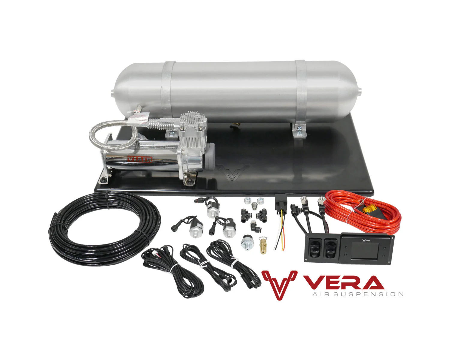 D2 Racing Air Struts w/ VERA Element Management 17+ Tesla Model 3 RWD - Image 3