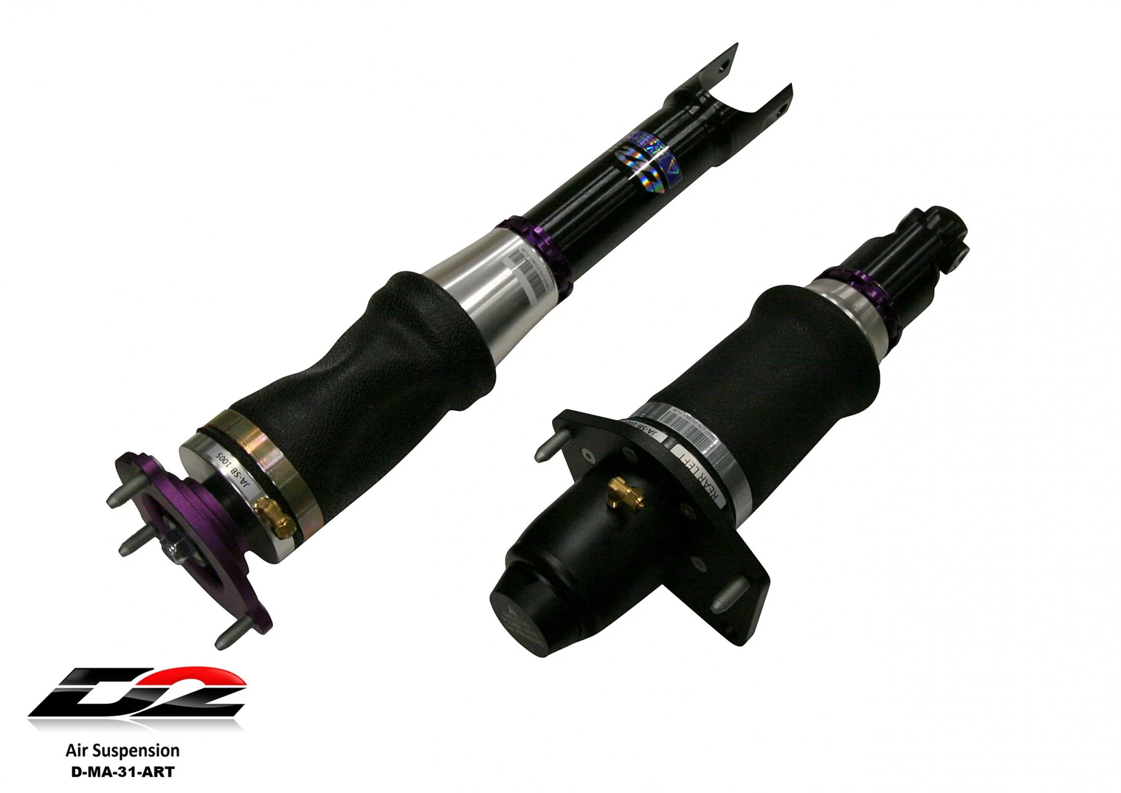 D2 Racing Air Struts w/ VERA Essential Management 03-11 Mazda RX-8 - Image 2
