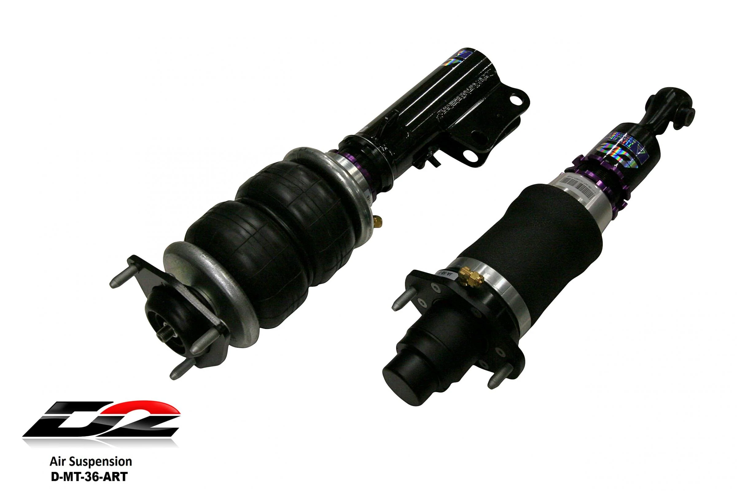 D2 Racing Air Struts w/ VERA Evo Bluetooth Management 07-17 Mitsubishi Lancer - Image 2