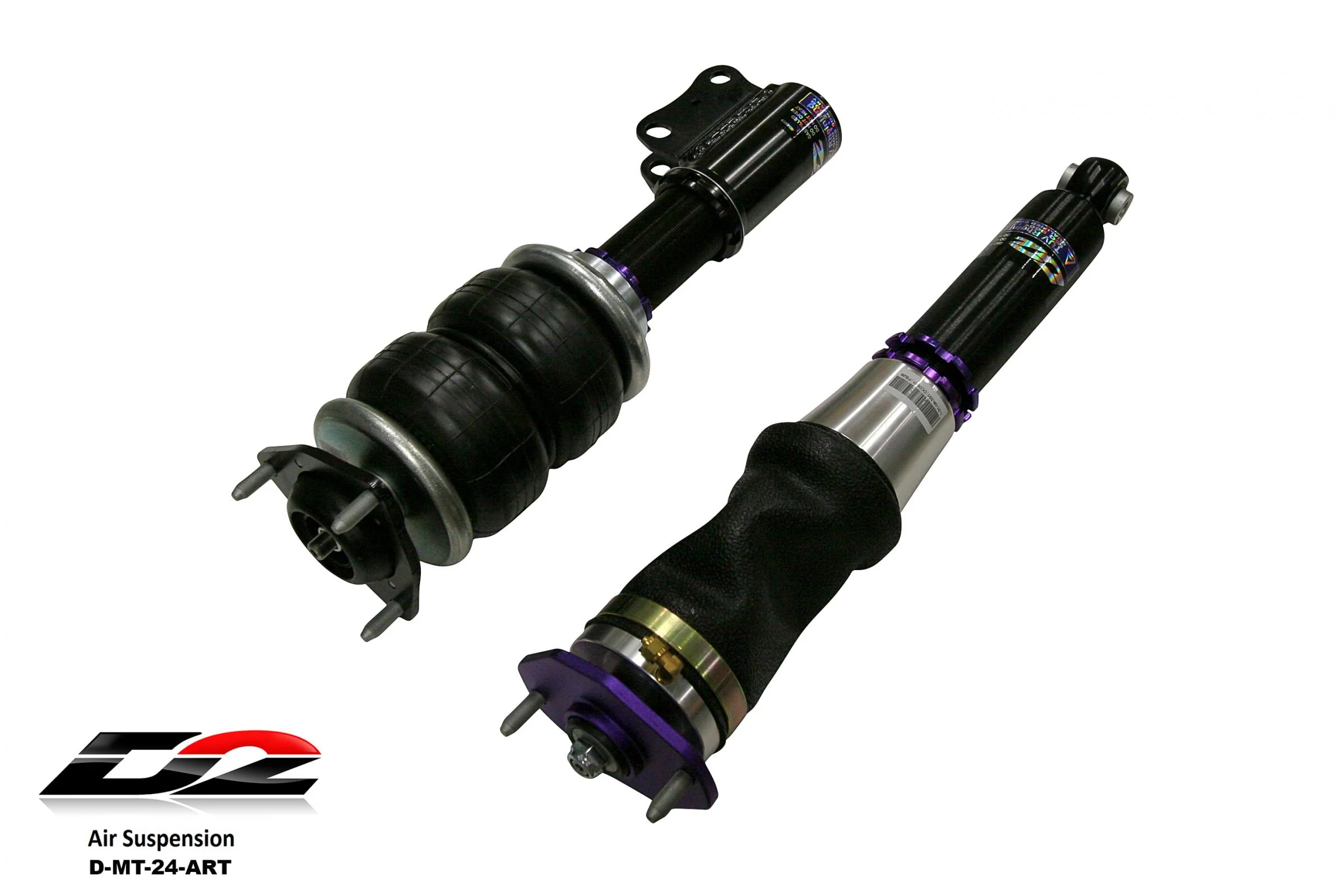 D2 Racing Air Struts w/ VERA Evo Bluetooth Management 08-15 Mitsubishi EVO - Image 2