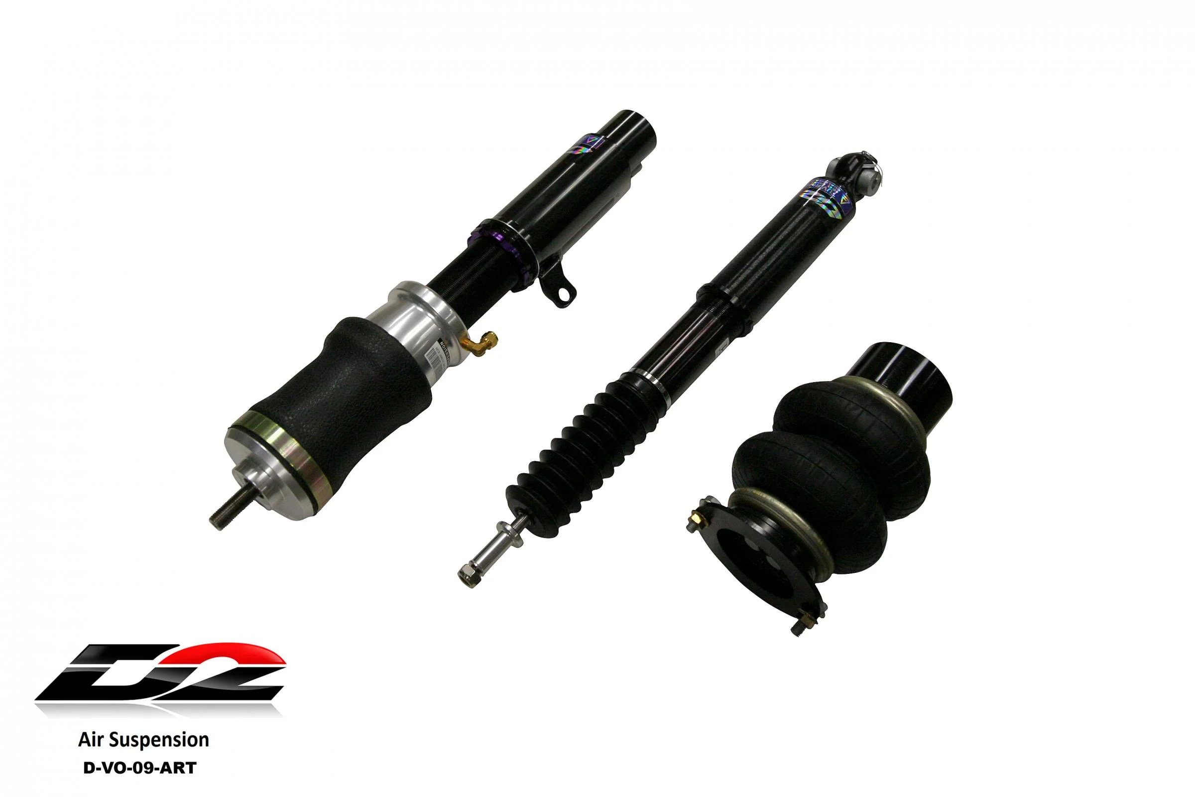 D2 Racing Air Struts w/ VERA Evo Bluetooth Management 99-04 Volkswagen Jetta IV 99-05 Volkswagen Golf IV 99-10 Volkswagen Beetle - Image 2