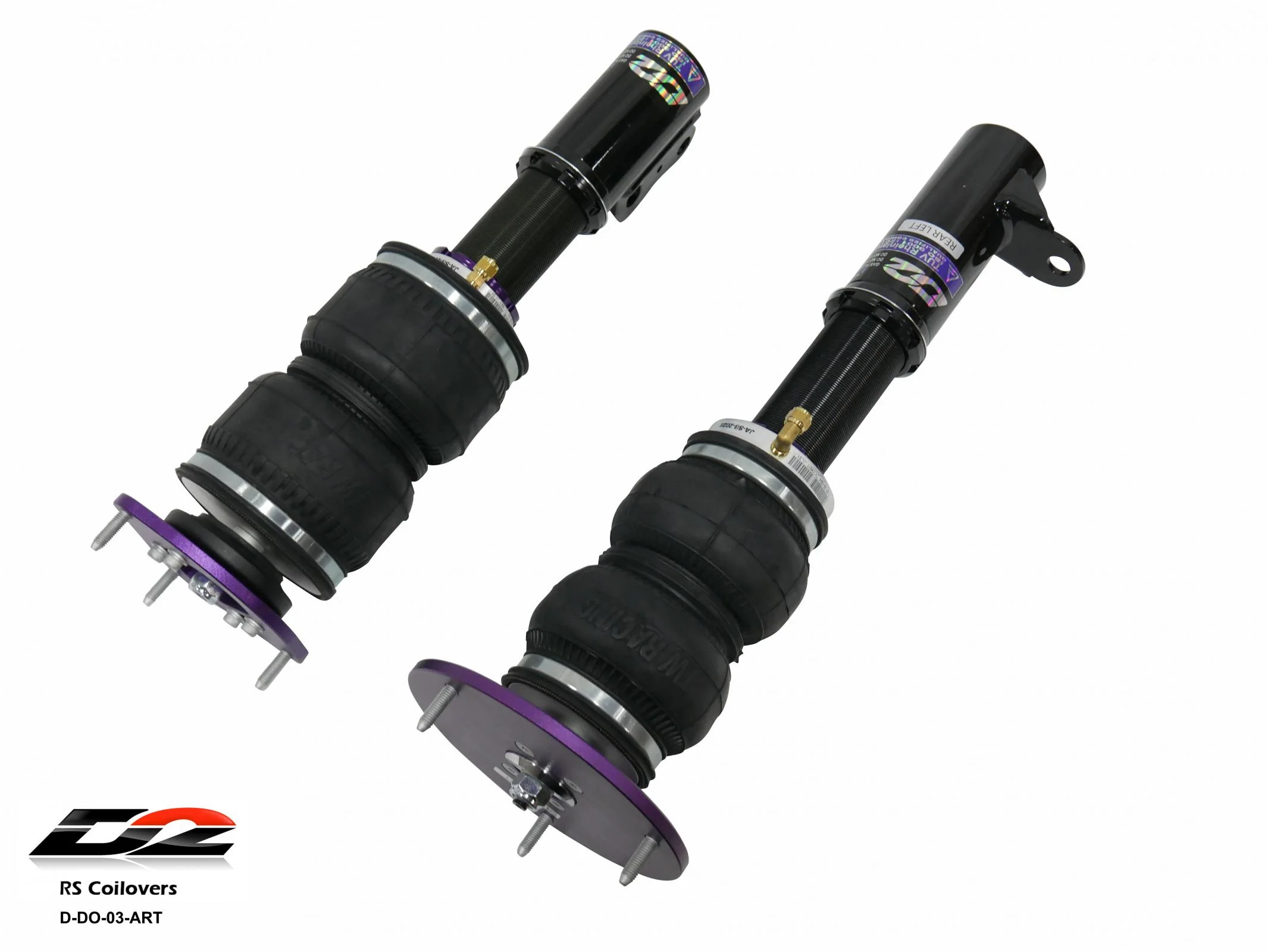 D2 Racing Air Struts w/ VERA Evo Management 00-05 Dodge Neon - Image 2