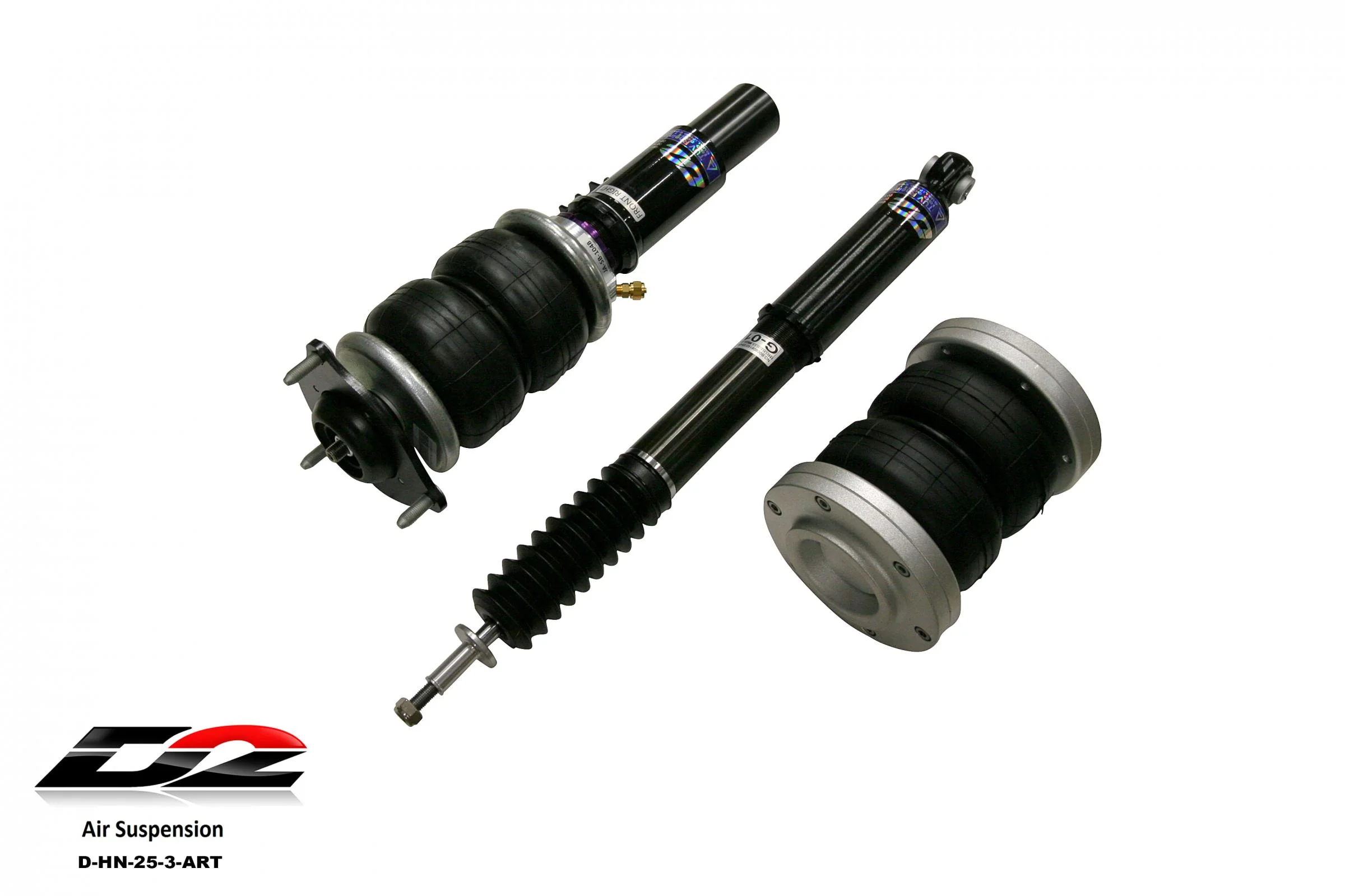 D2 Racing Air Struts w/ VERA Evo Management 16+ Honda Civic 2023 Acura Integra Base 19-22 Honda Insight - Image 2