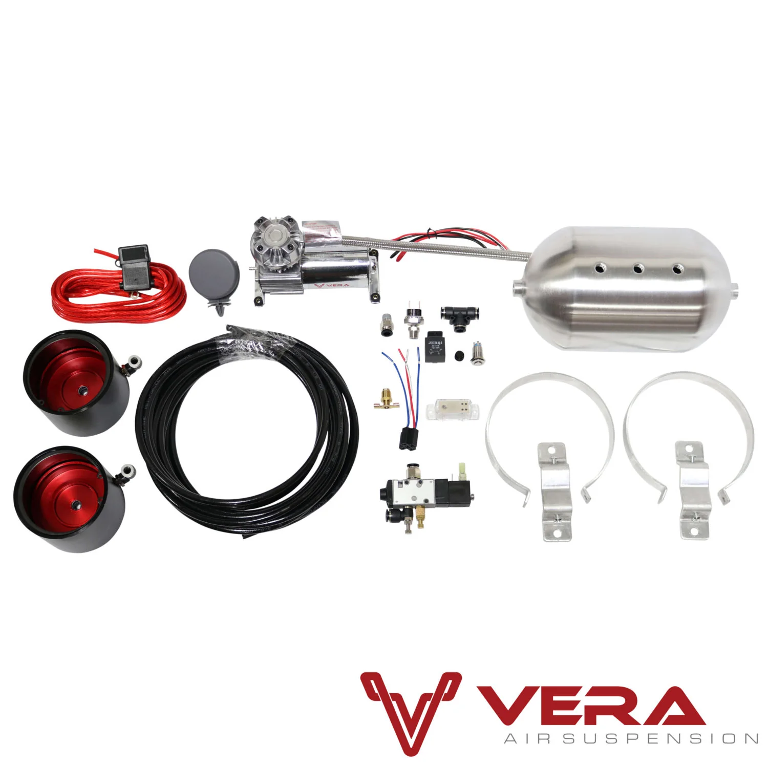 D2 Racing RS Coilovers w/ Front Air Cups + Gold Control System 00-04 Subaru Legacy - Image 4