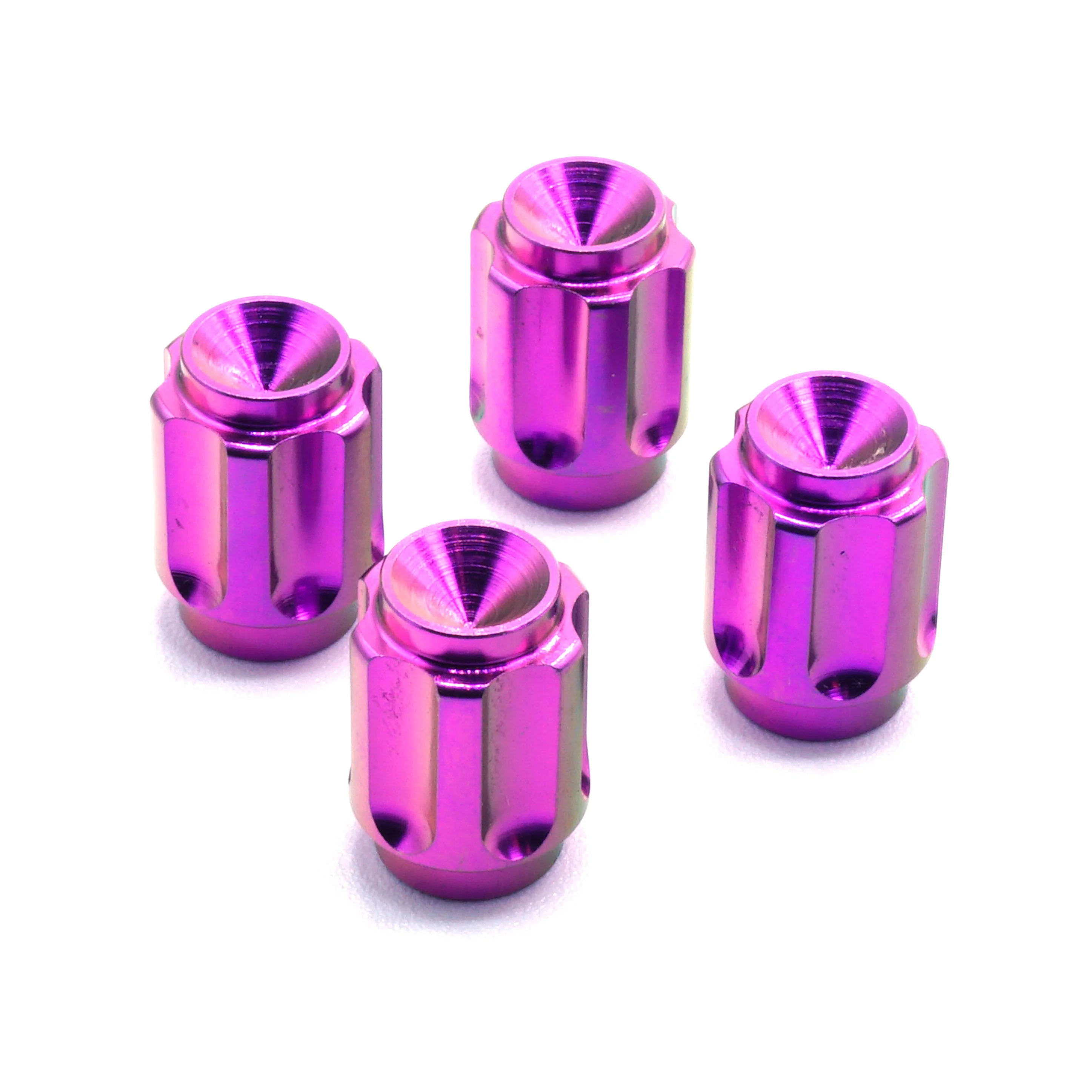 Dress Up Bolts Gear Titanium Valve Stem Caps - Set of 4 - Image 11