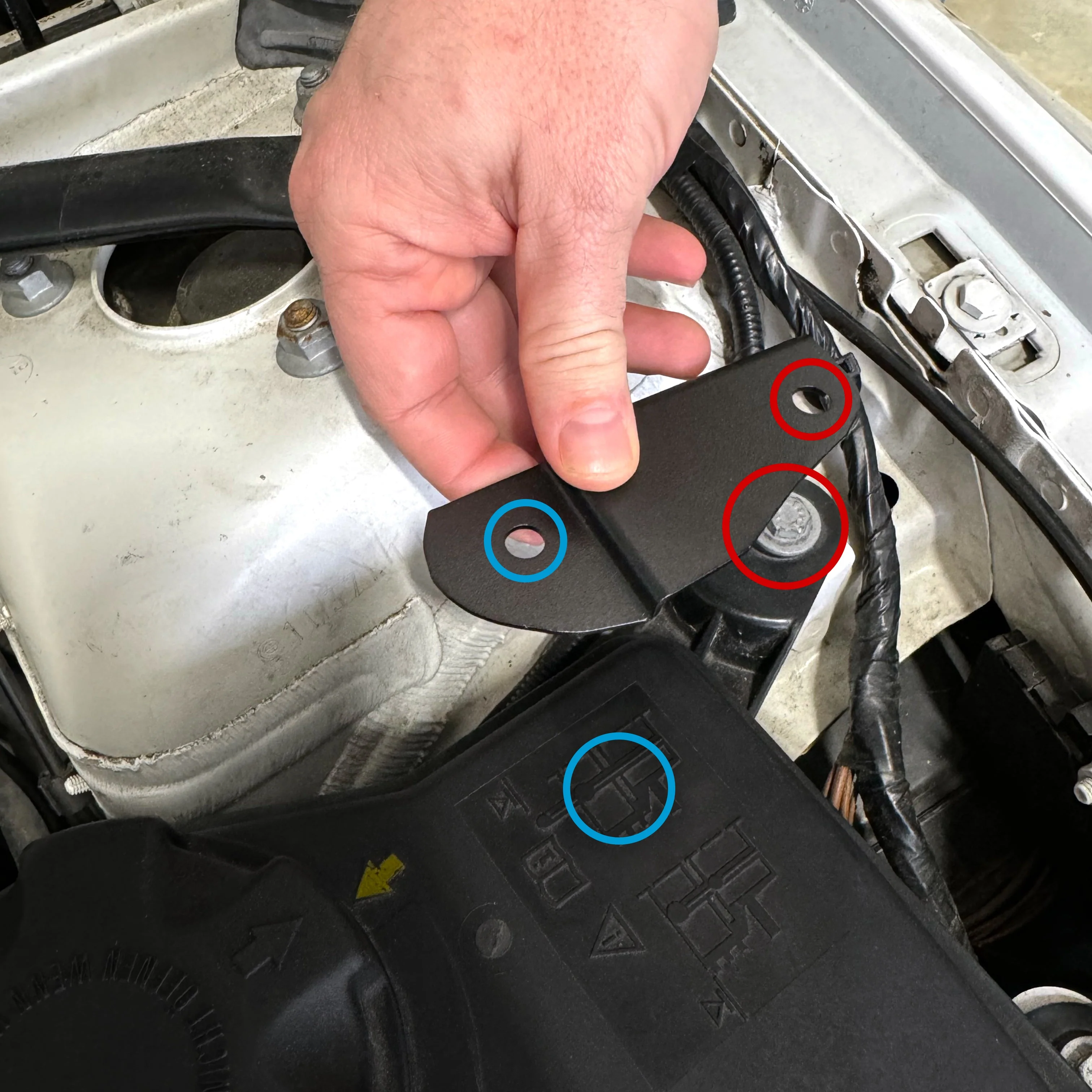 E9x / E8x Driver Side Coolant Tank Brackets - Image 6
