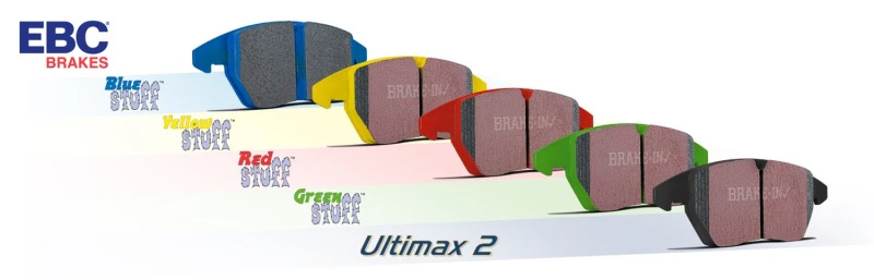 EBC 08-17 Audi R8 / 04-14 Lamborghini Gallardo Redstuff Rear Brake Pads - Image 4