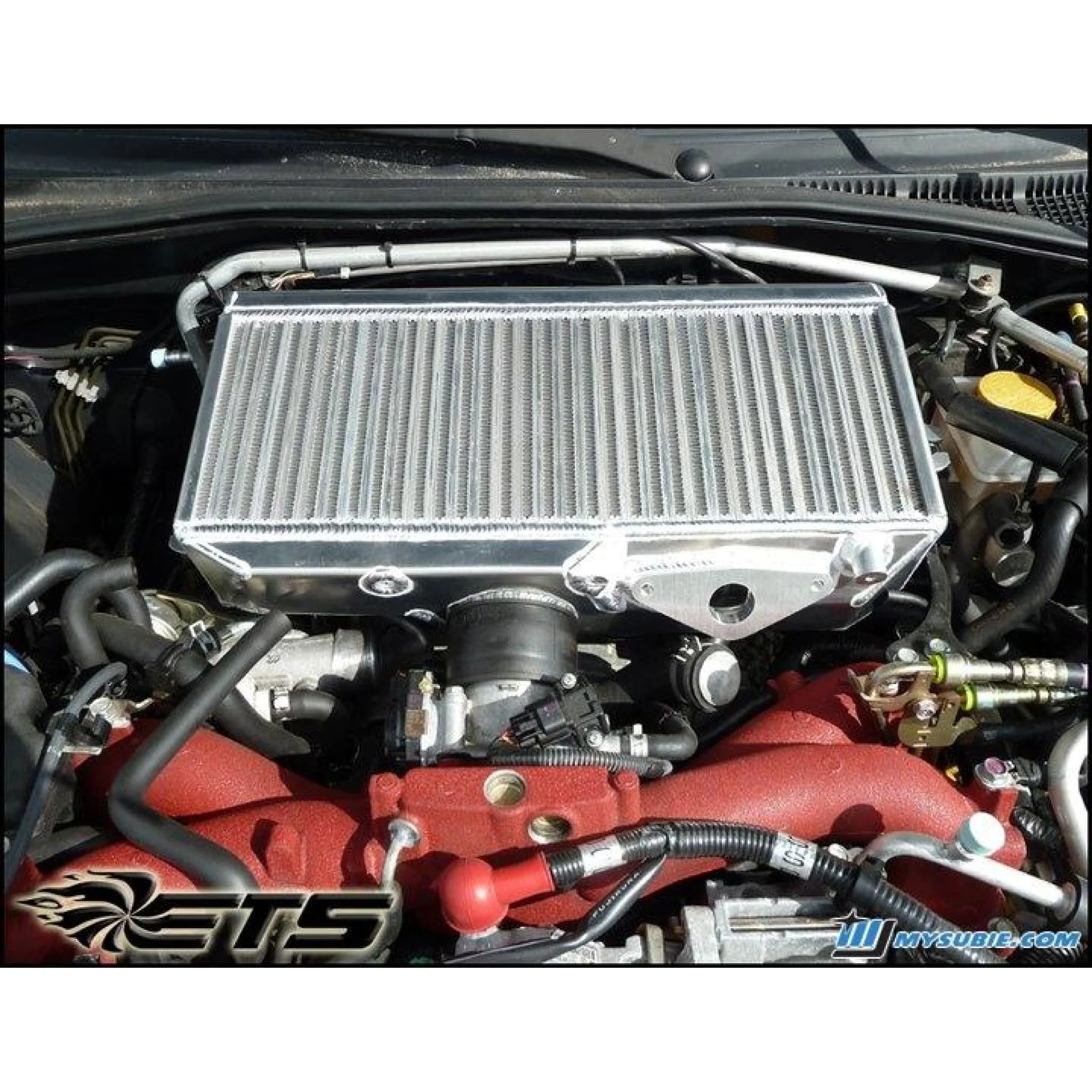 ETS 04-07 Subaru STI Top Mount Intercooler - Image 2