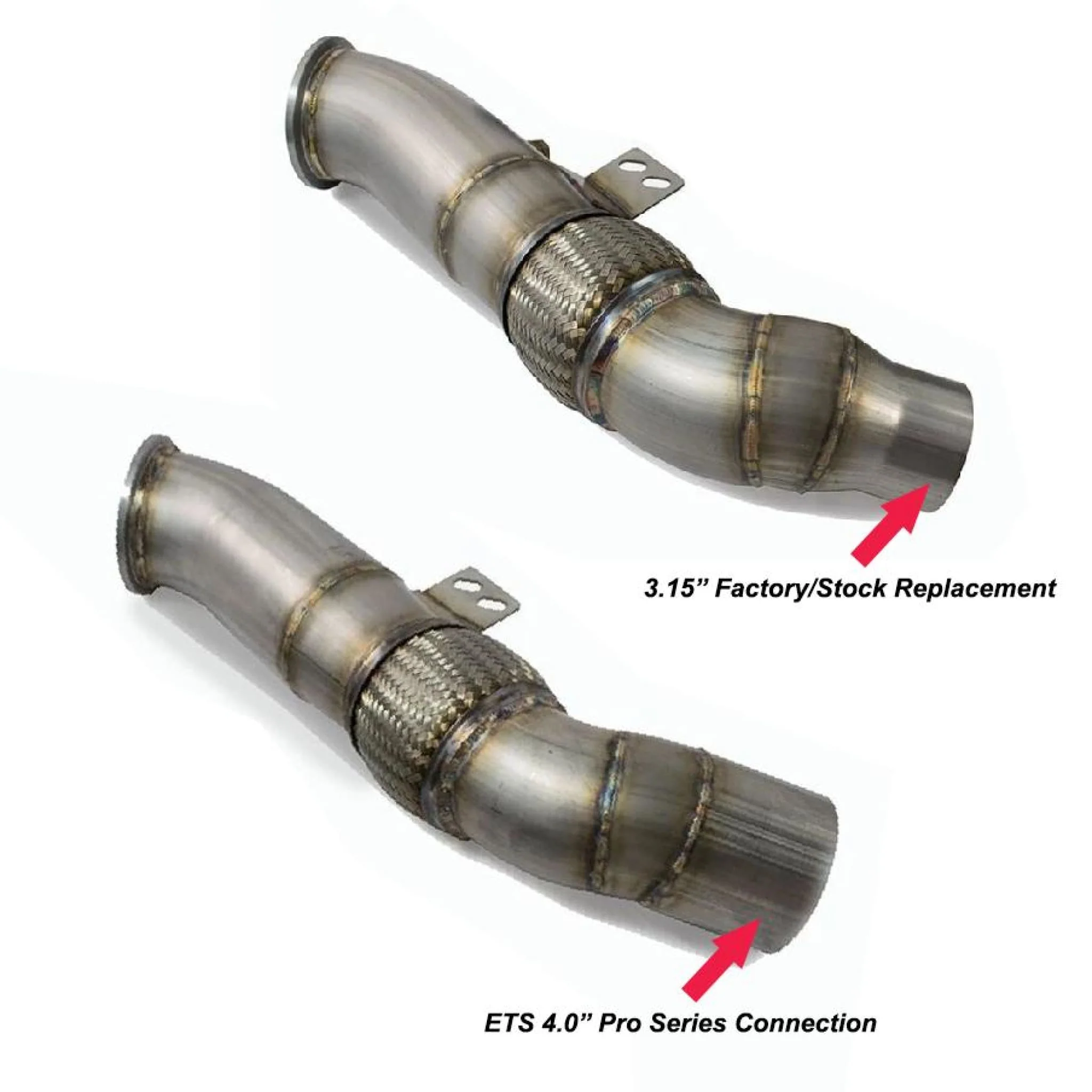 ETS 2020+ Toyota Supra GESI High Flow Downpipe - Image 5