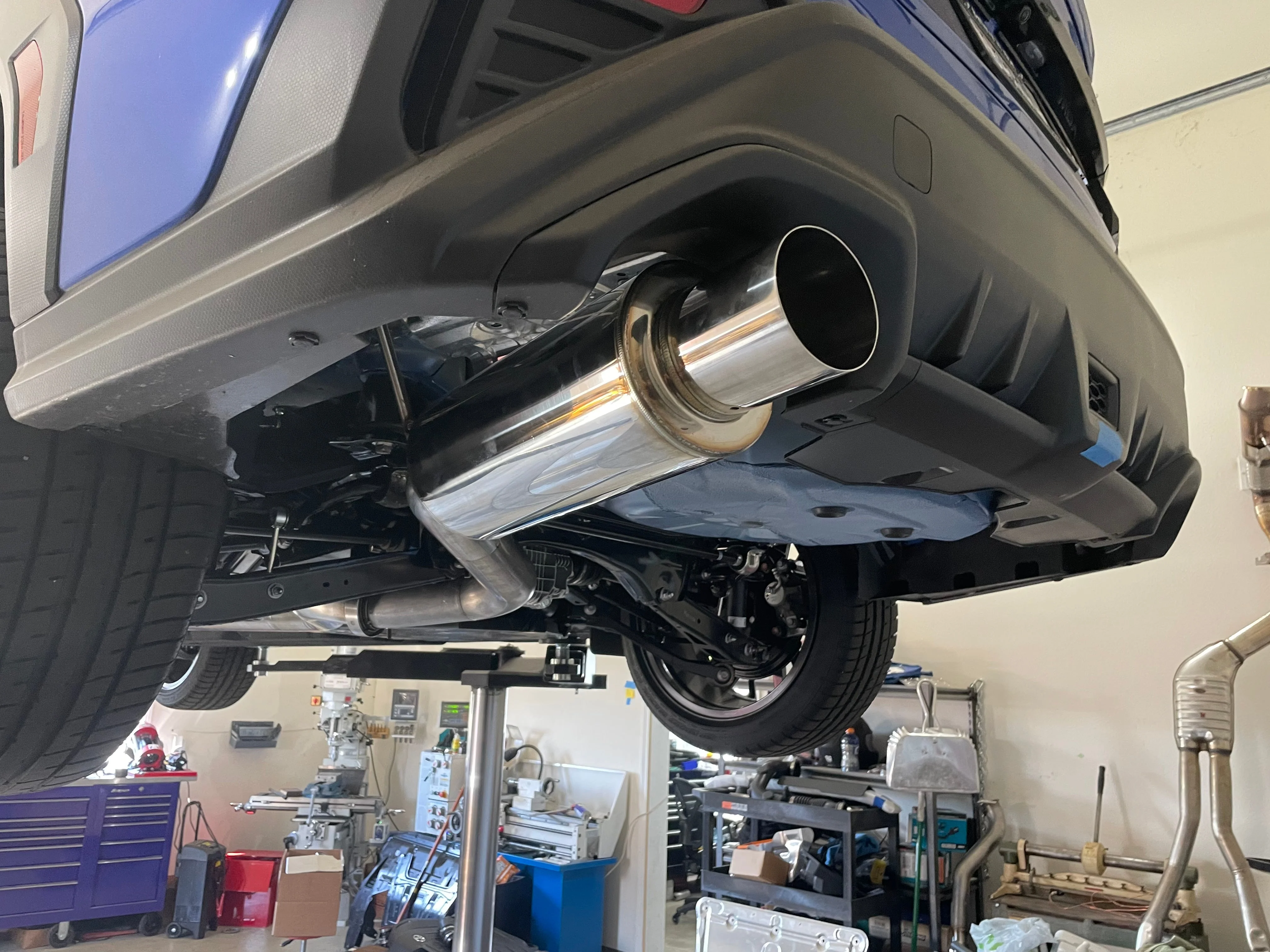 ETS '22+ Subaru WRX Single Exit Catback Exhaust System - Image 2