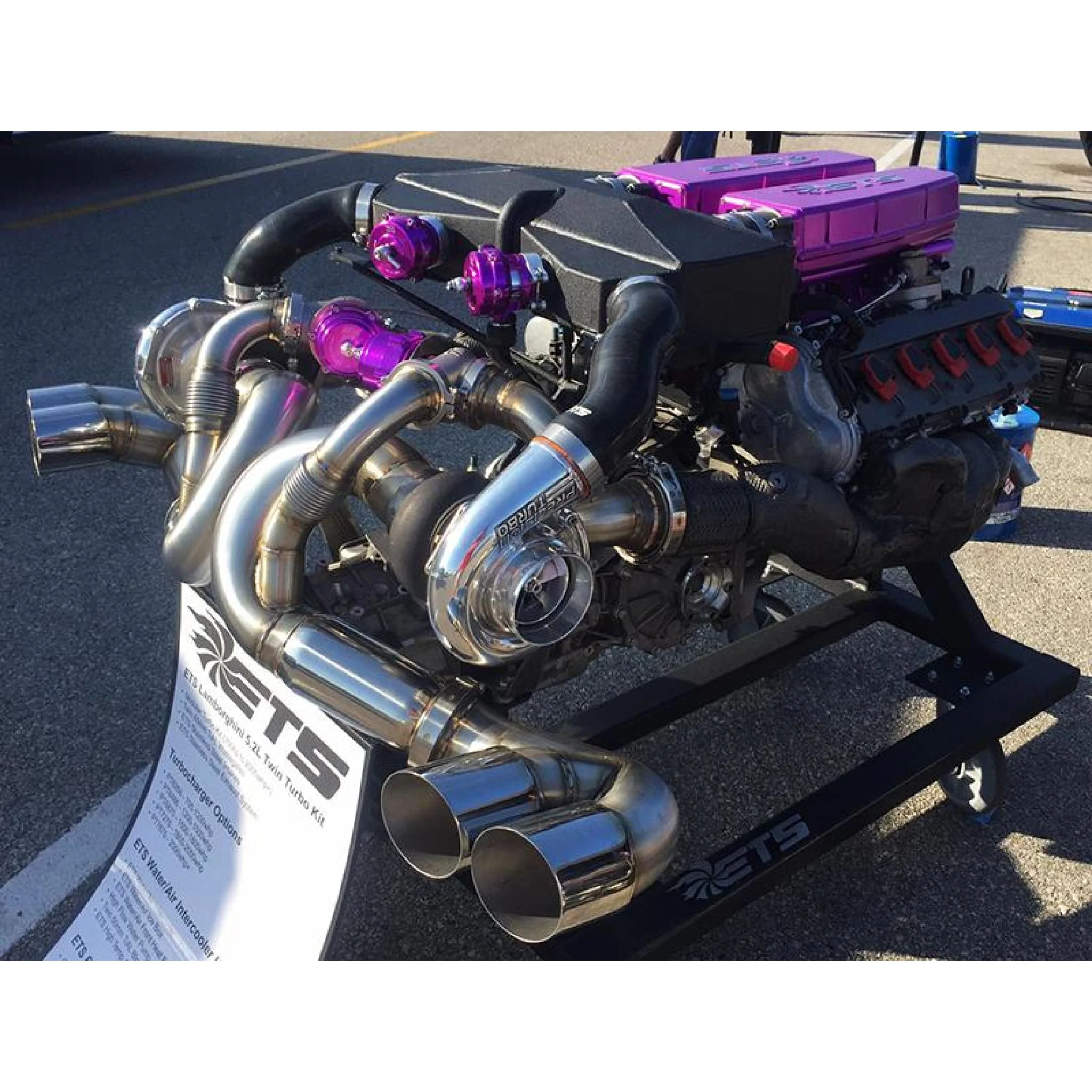ETS Lamborghini Huracan/17+ Audi R8 Billet Intake Manifold - Image 7