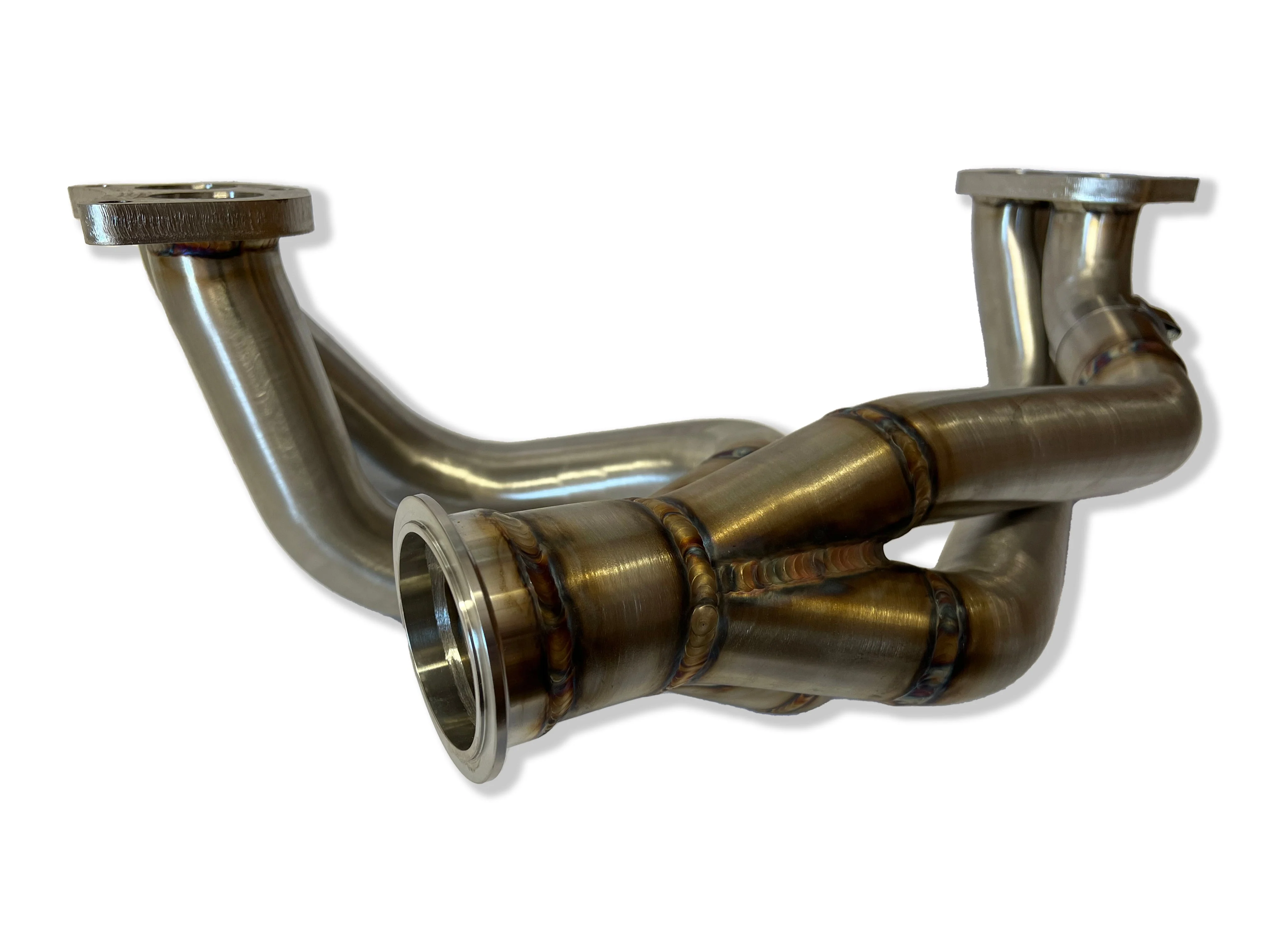 ETS Subaru STI V2 MaxFlow Front Facing Header - Image 2