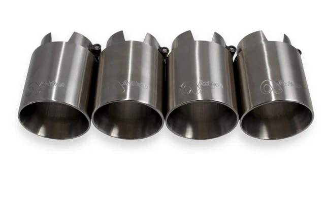 F8X BMW M2C M3 & M4 Rear Exhaust Tips - for Active exhausts - Matte Black