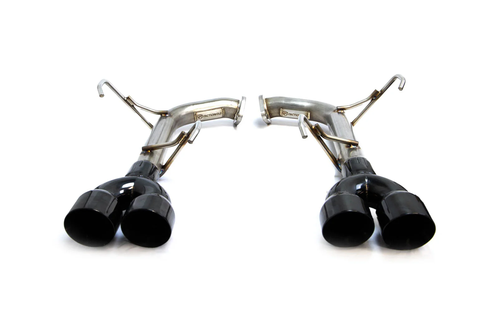 FactionFab Axle Back Exhaust Black Chrome Tip 2022 + WRX - Image 3