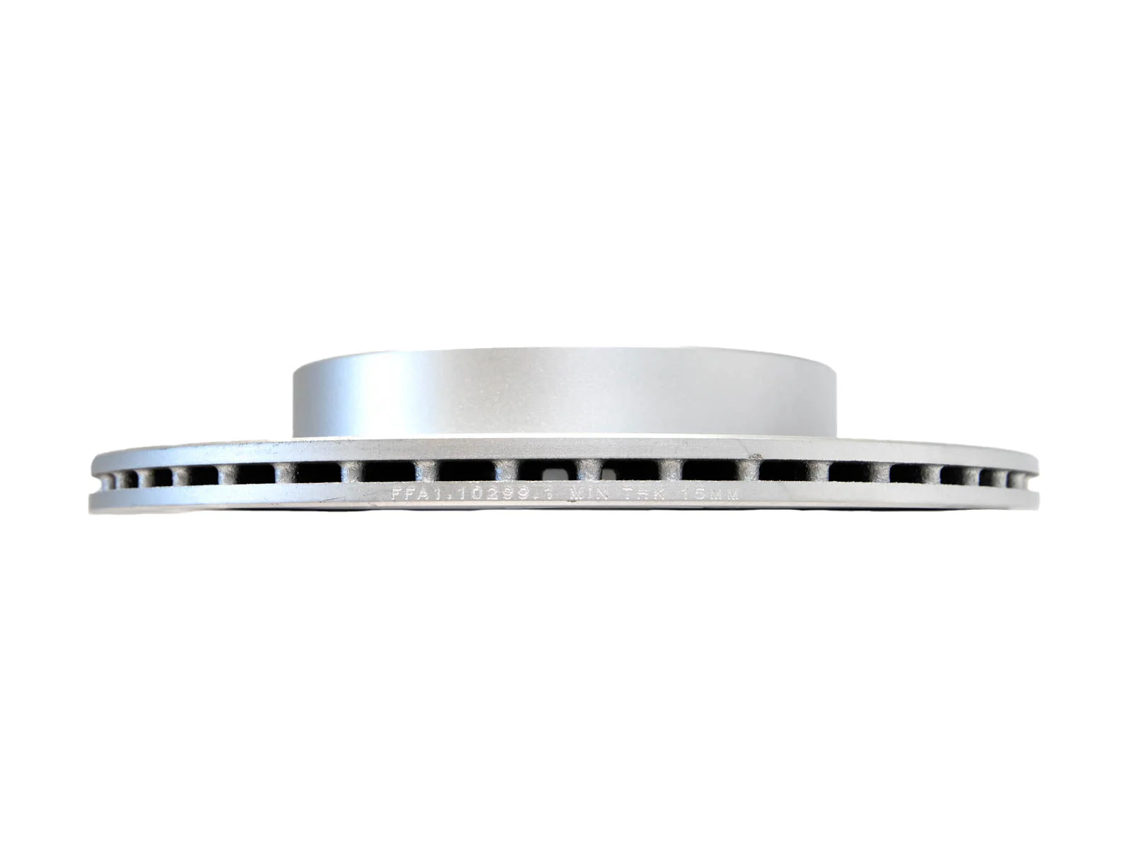 FactionFab Slotted Rear Rotor V2 Subaru WRX 2022+ CVT - Image 3