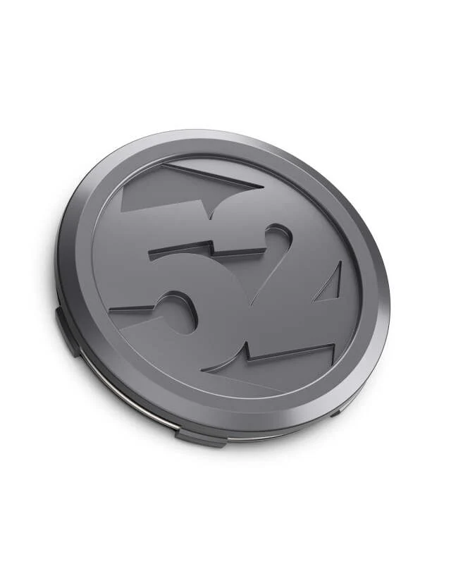 fifteen52 107mm Snap In HD Center Cap Single - Carbon Gray