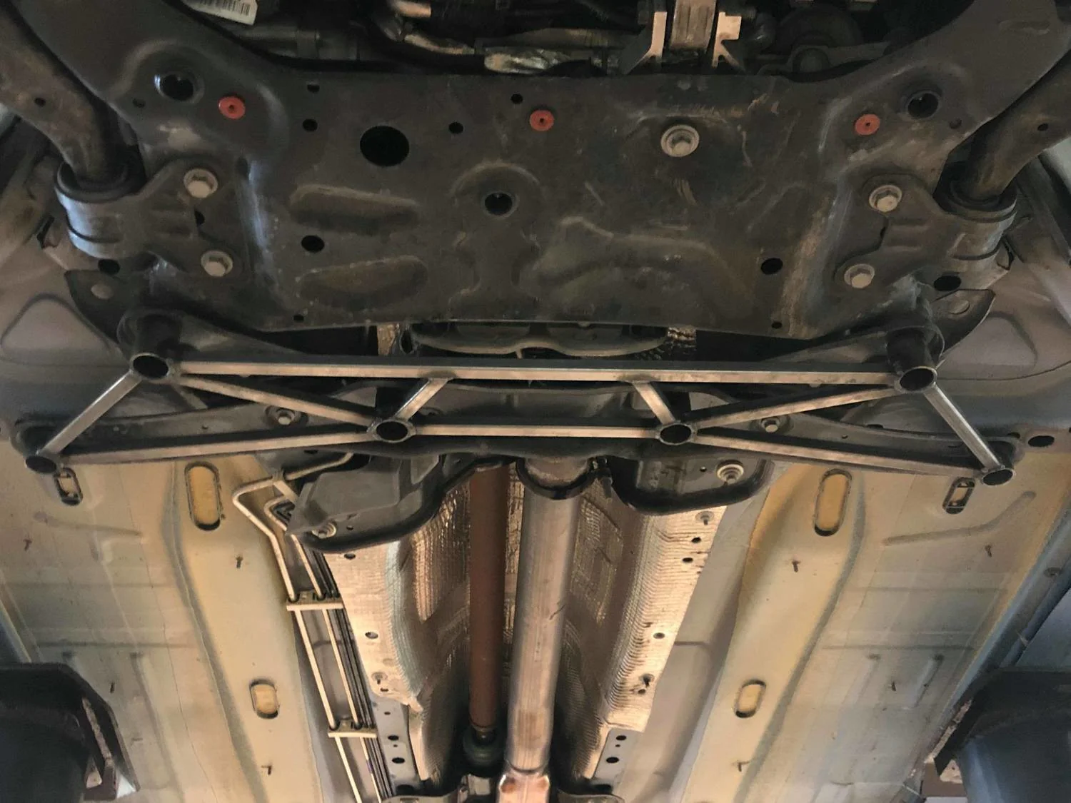 Ford Focus RS (2016-2018) 6 Point Crossmember Brace - Image 2